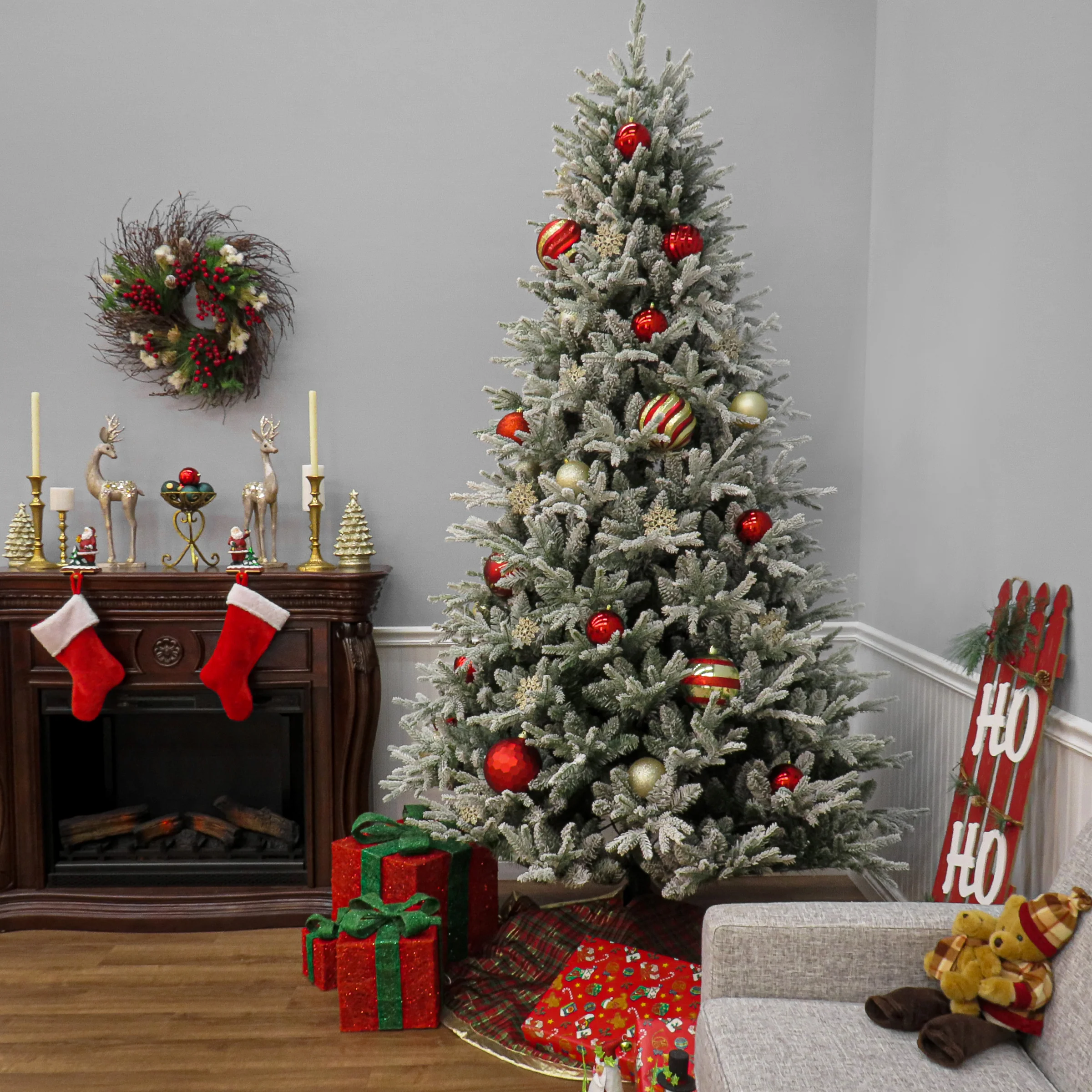 10ft. Holliston Hinged Tree - Image 4