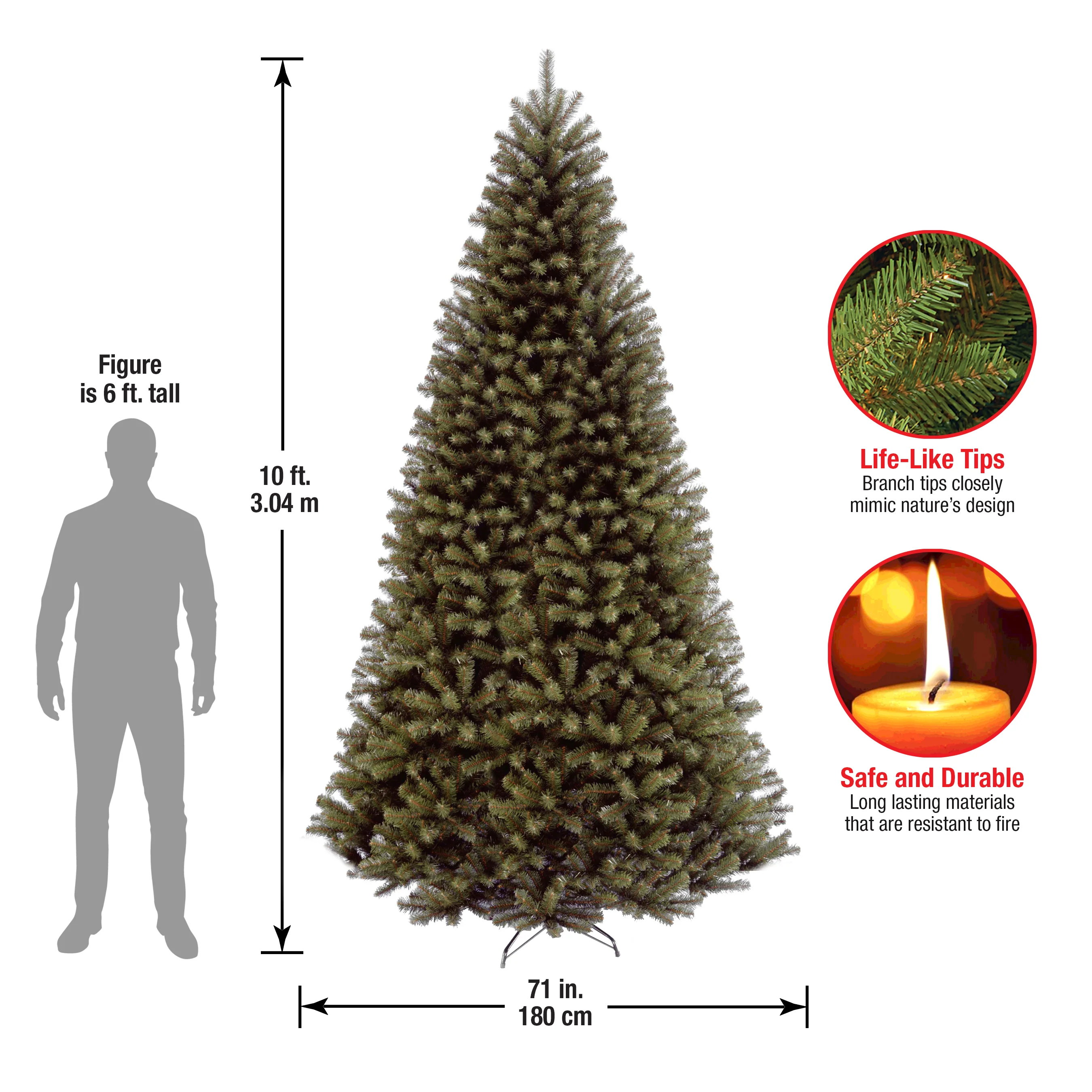 10 ft.  North Valley Spruce Tree - Image 4