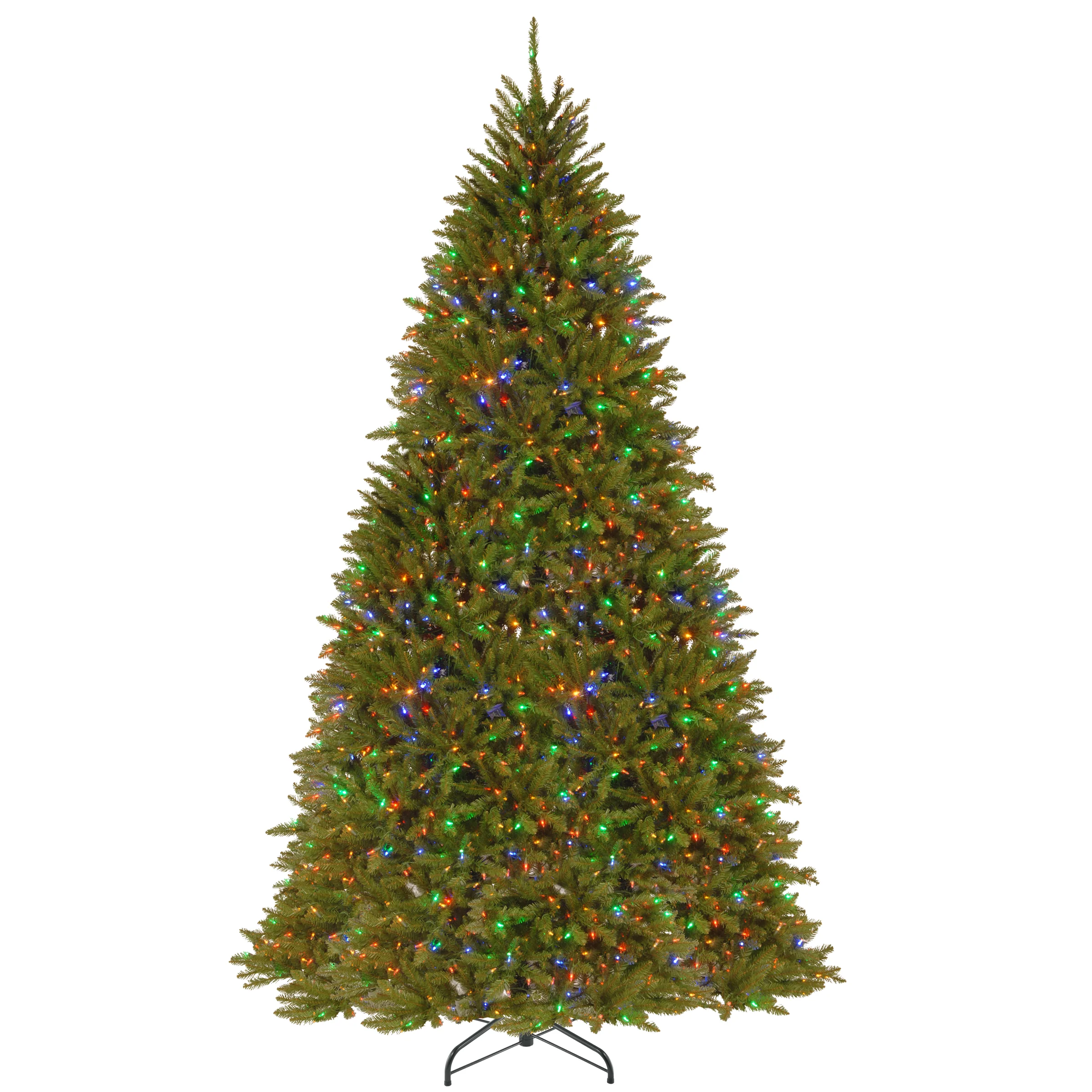 10 ft.Pre-Lit Dunhill Fir Tree with PowerConnect Dual Color LED Lights, Plug-In - Image 6