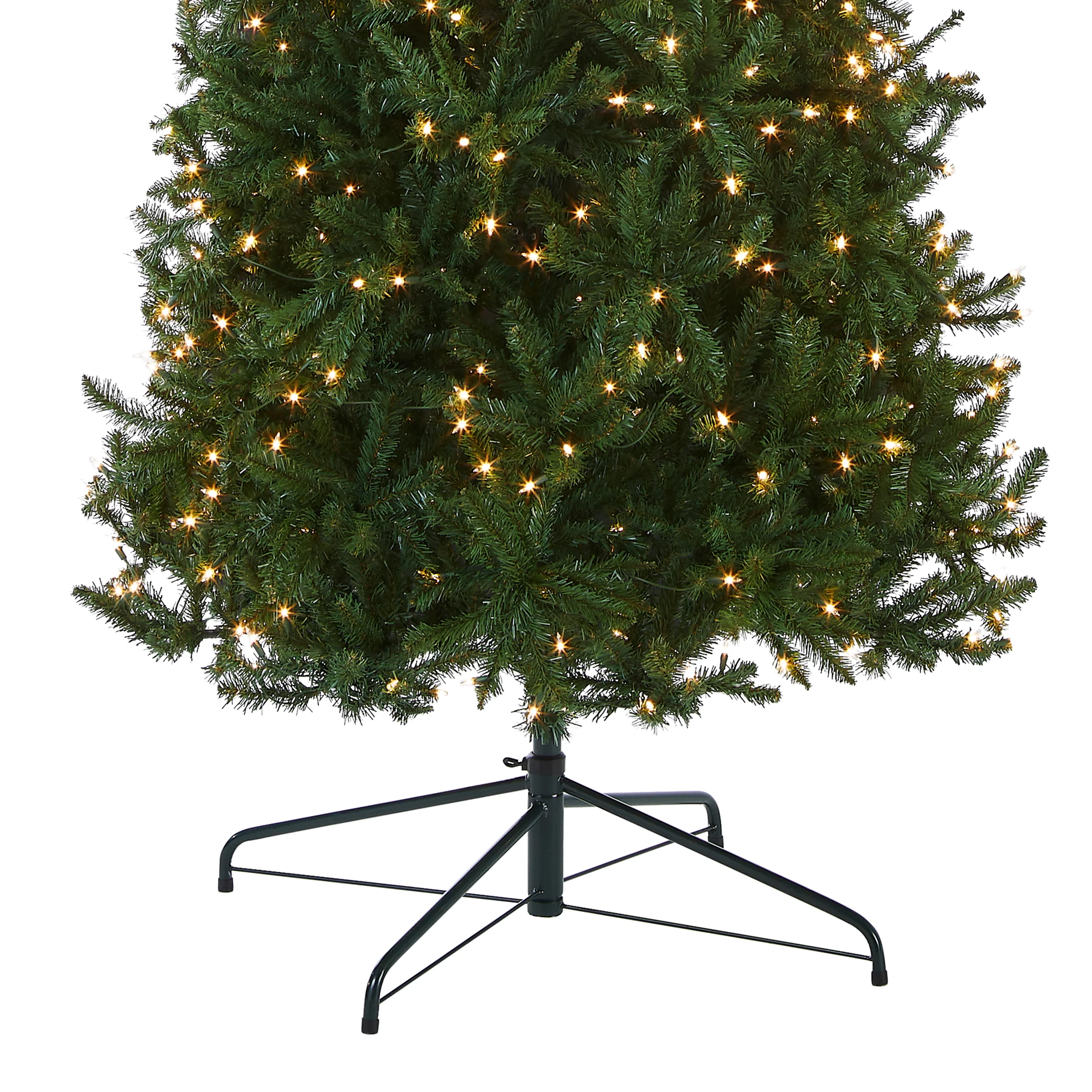 10 ft. Pre-Lit Kingswood Fir Pencil Slim Tree with Clear Lights, Plug-In - Image 4