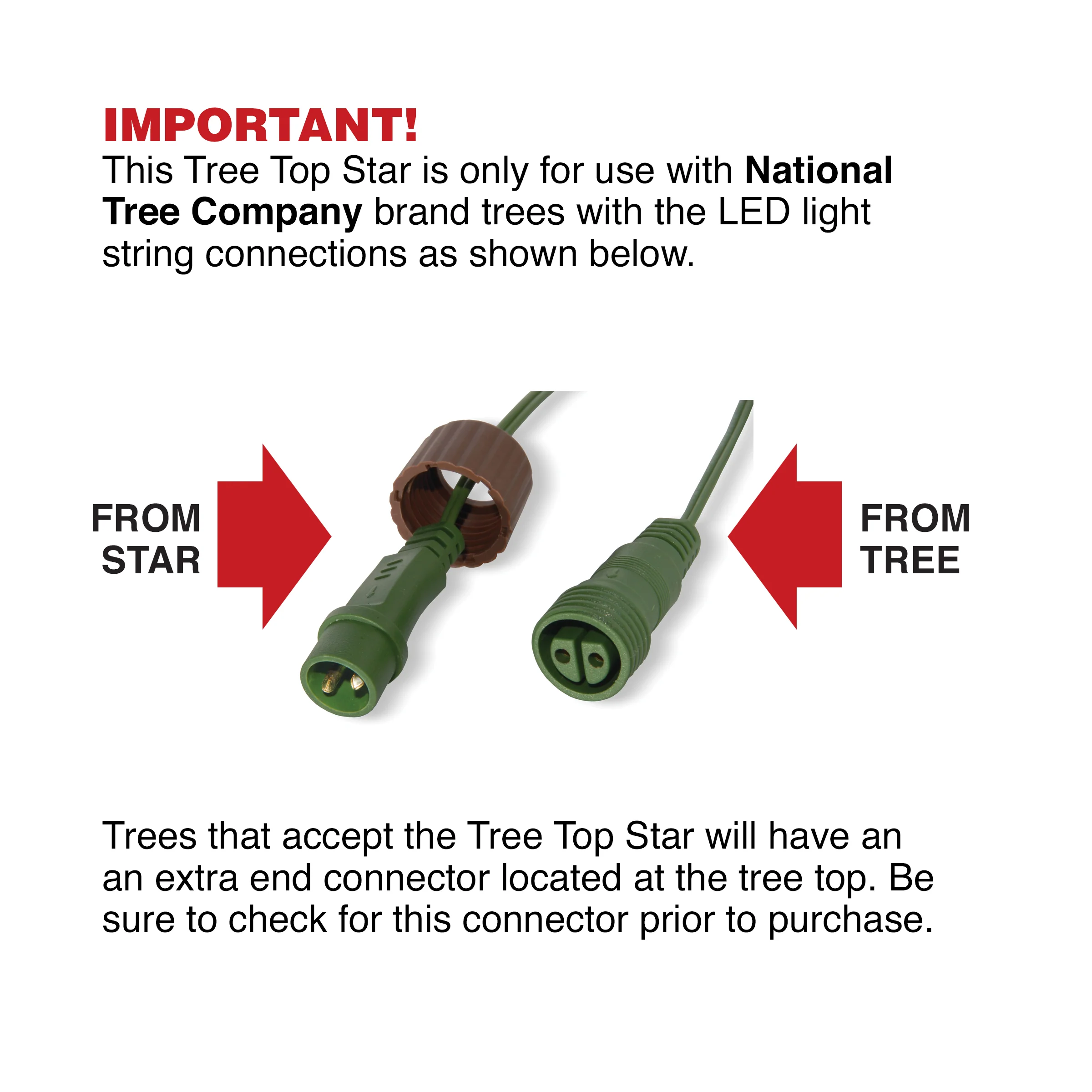 11 in. Tree Top Star with Warm White LED Lights - Image 4