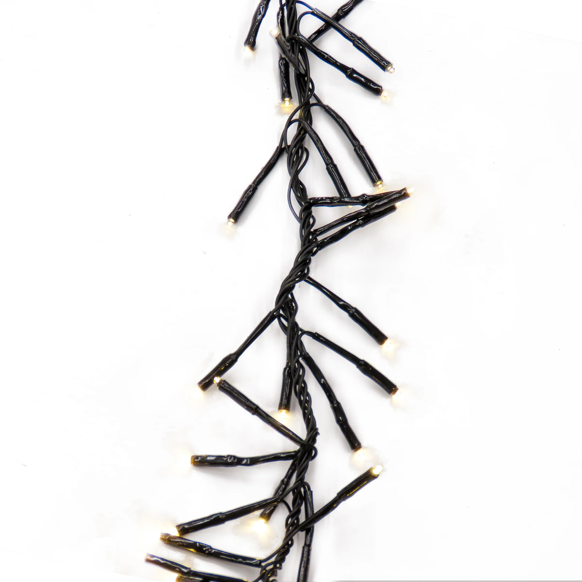 12 ft. Meteor Shower Cascading LED String Lights, 128 Warm White Plug-In Christmas Lights, Indoor/Outdoor Holiday Décor, Pack of 3 - Image 5