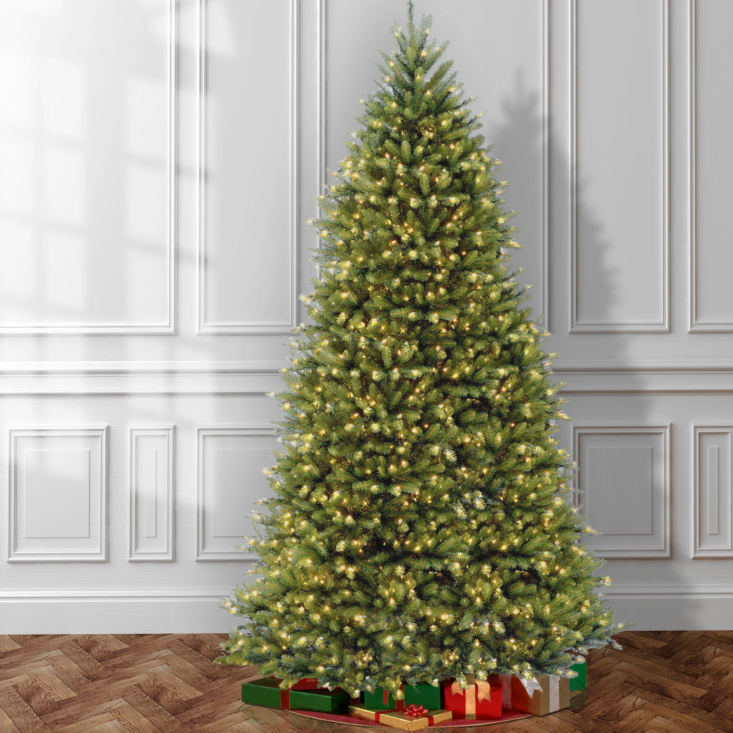 12 ft. Pre-Lit Dunhill Fir Tree with Clear Lights, Plug-In - Image 12