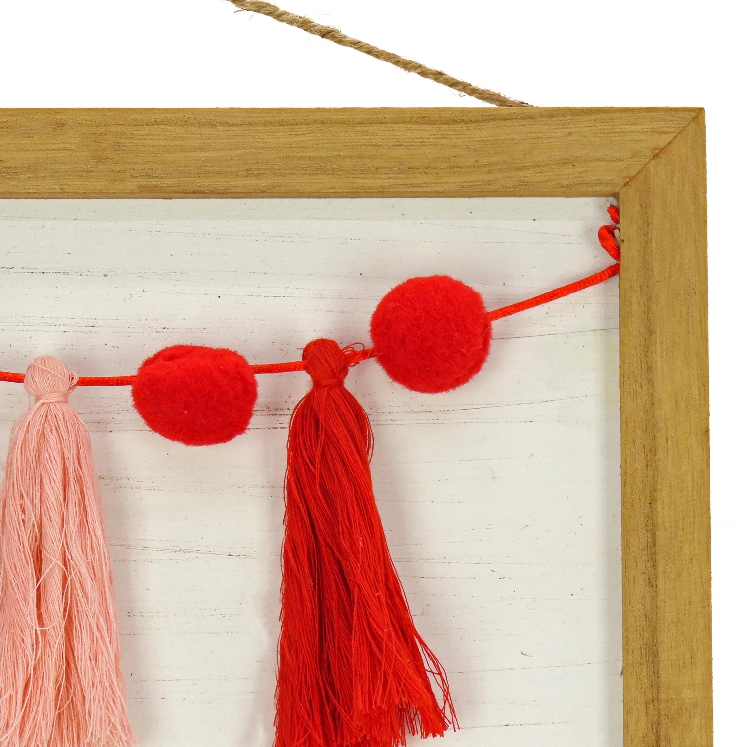 13 in. Valentine's 'Follow Your Heart' Hanging Wall Decoration - Image 3