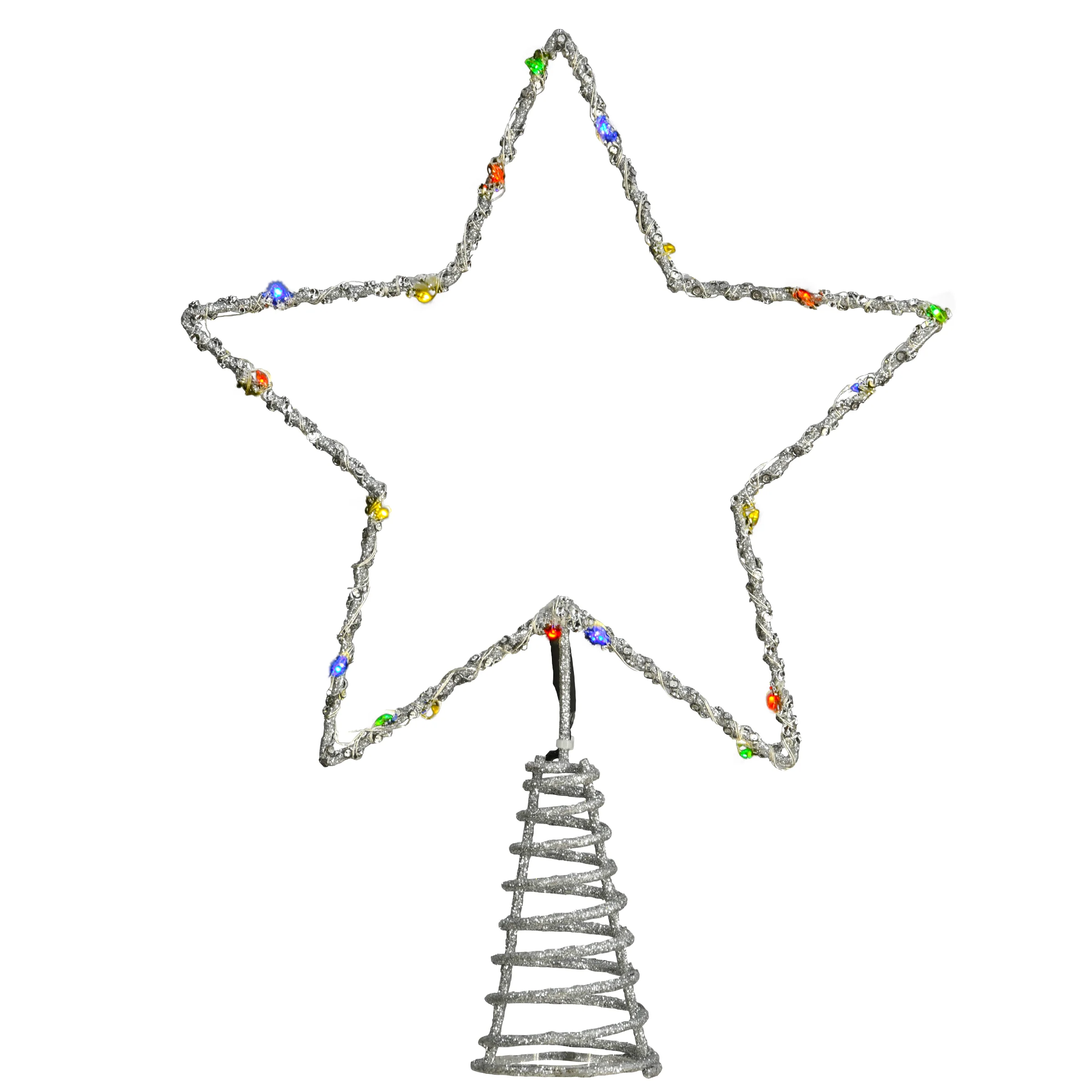 13.5 in. Open Star Tree Top for Artificial Trees with Dual Color Lights, Plug-In - Image 3