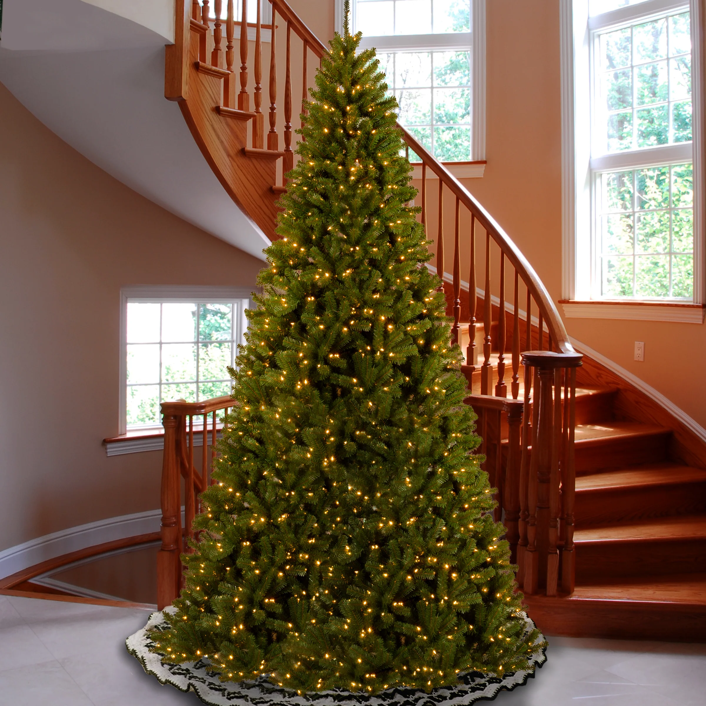 16 ft. Pre-Lit North Valley Spruce Tree with Clear Lights, Plug-In - Image 3