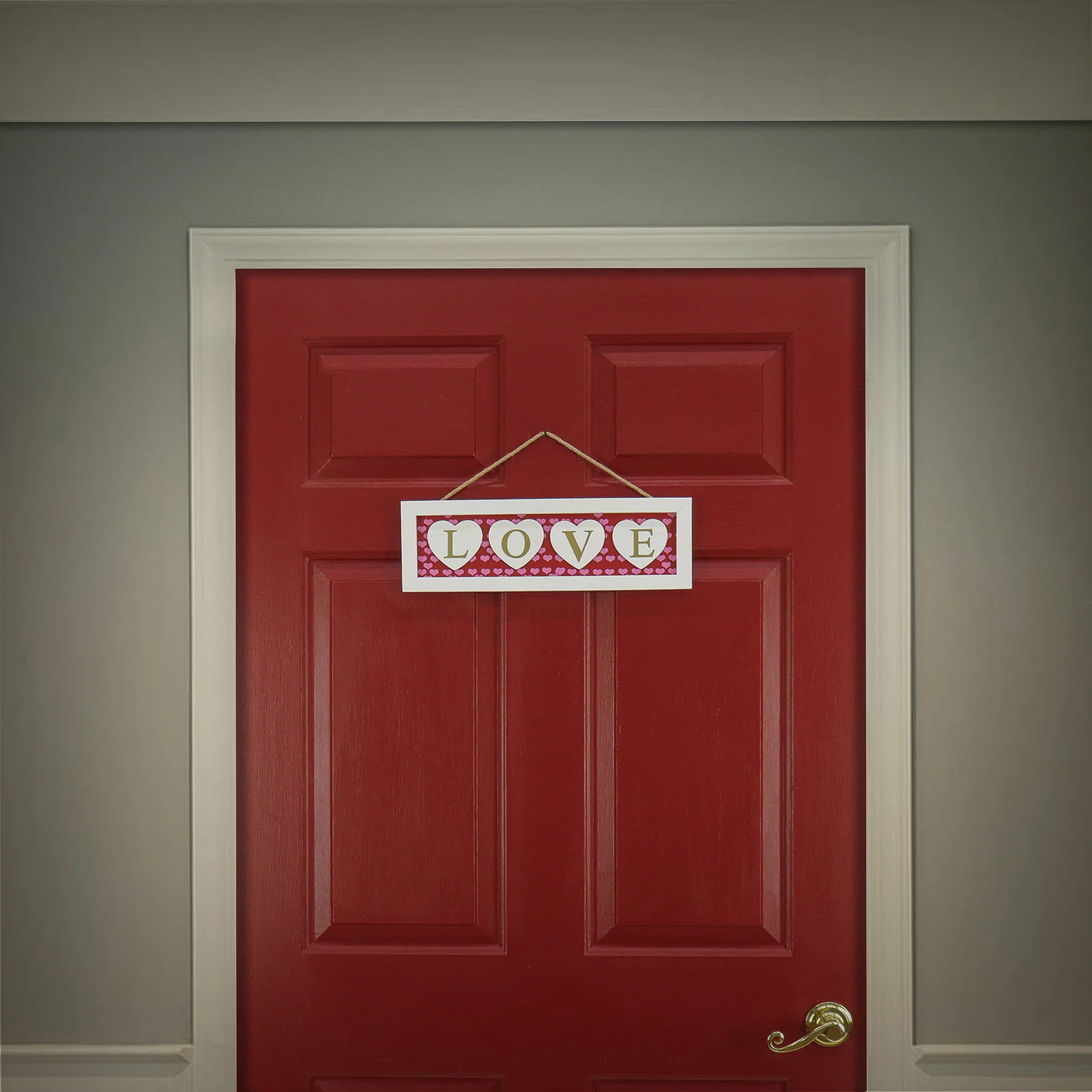 16 in. Valentine's 'LOVE' Hanging Wall Decoration - Image 2