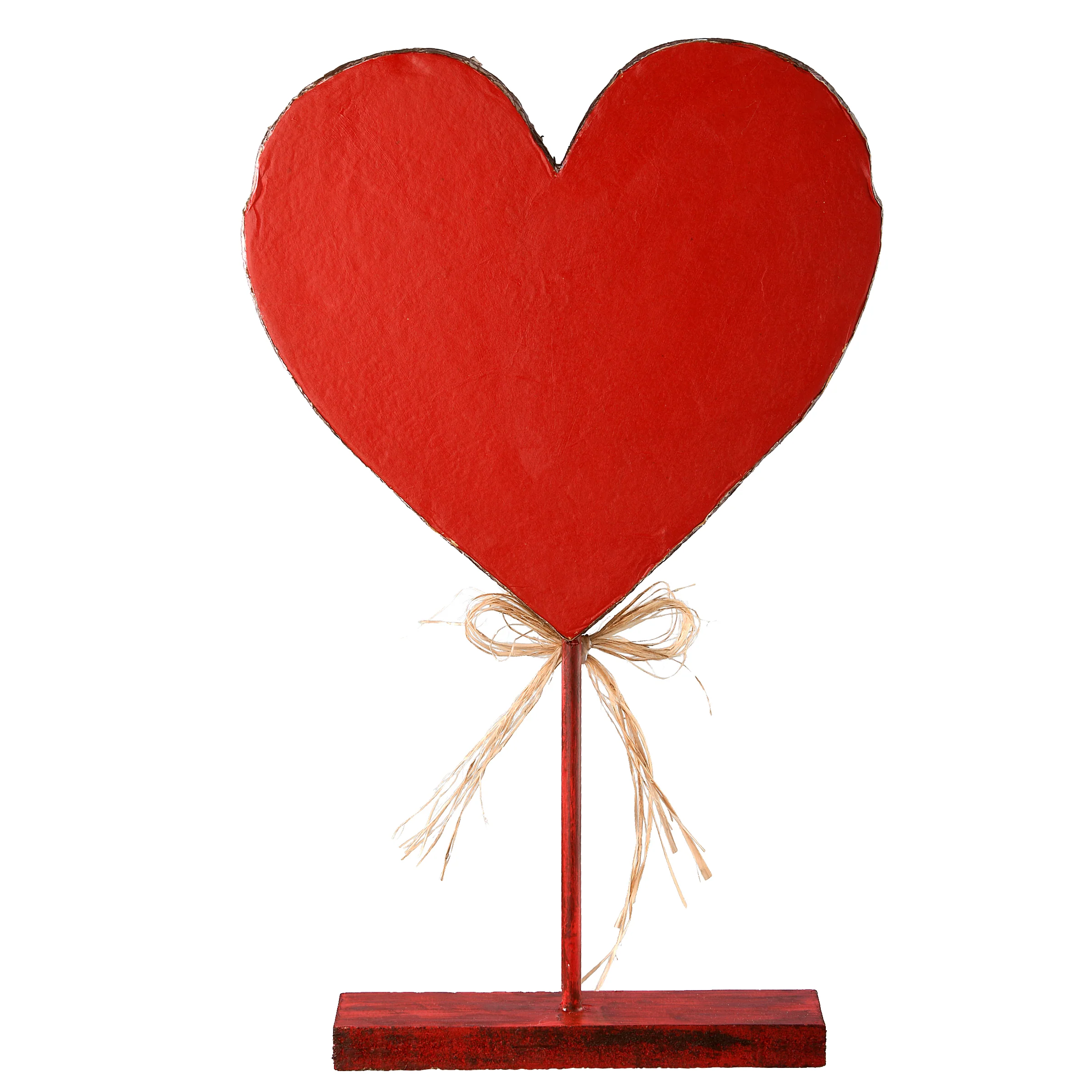 Wooden Heart Table Decoration, Valentine's Day Collection, 17 Inches - Image 4
