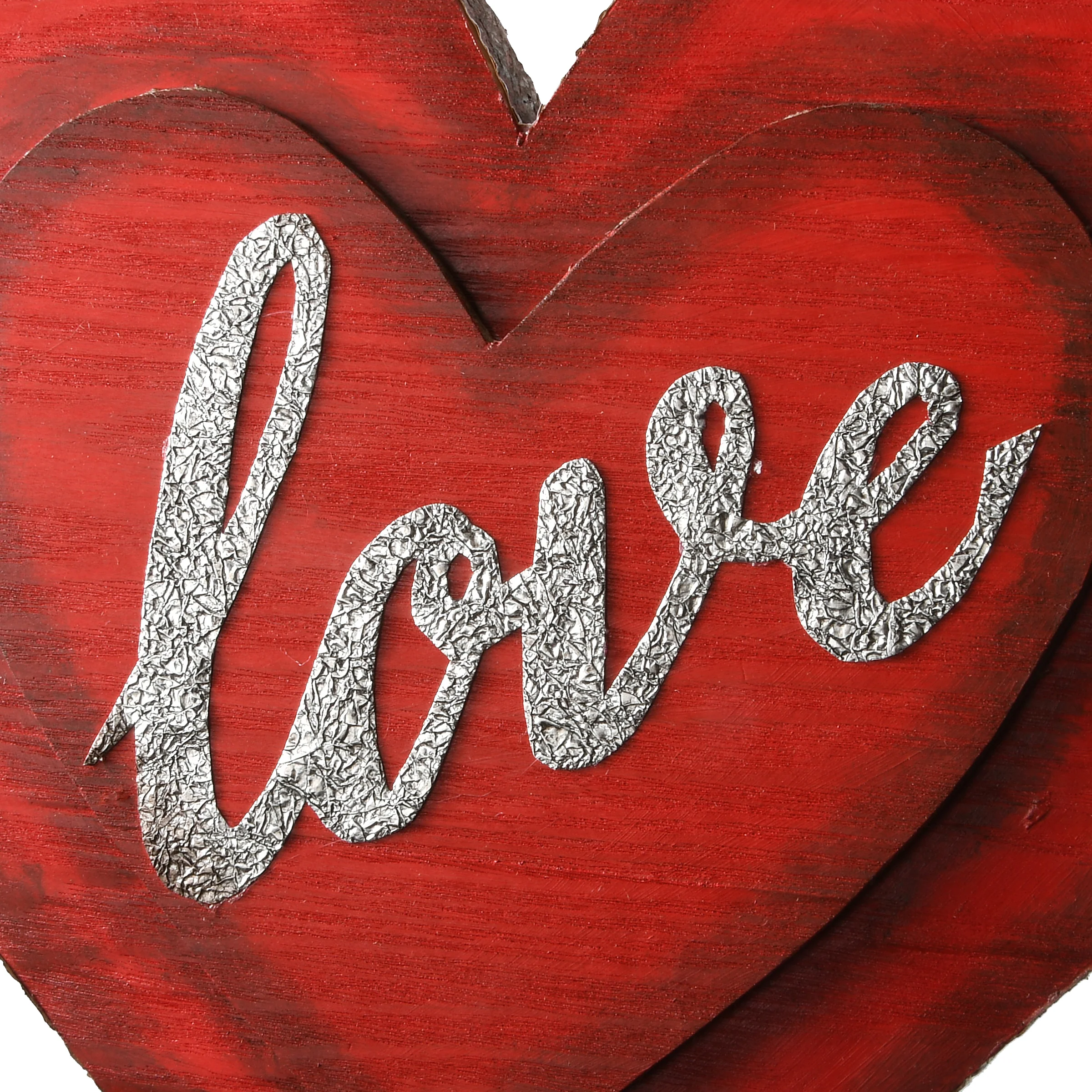 Wooden Heart Table Decoration, Valentine's Day Collection, 17 Inches - Image 5