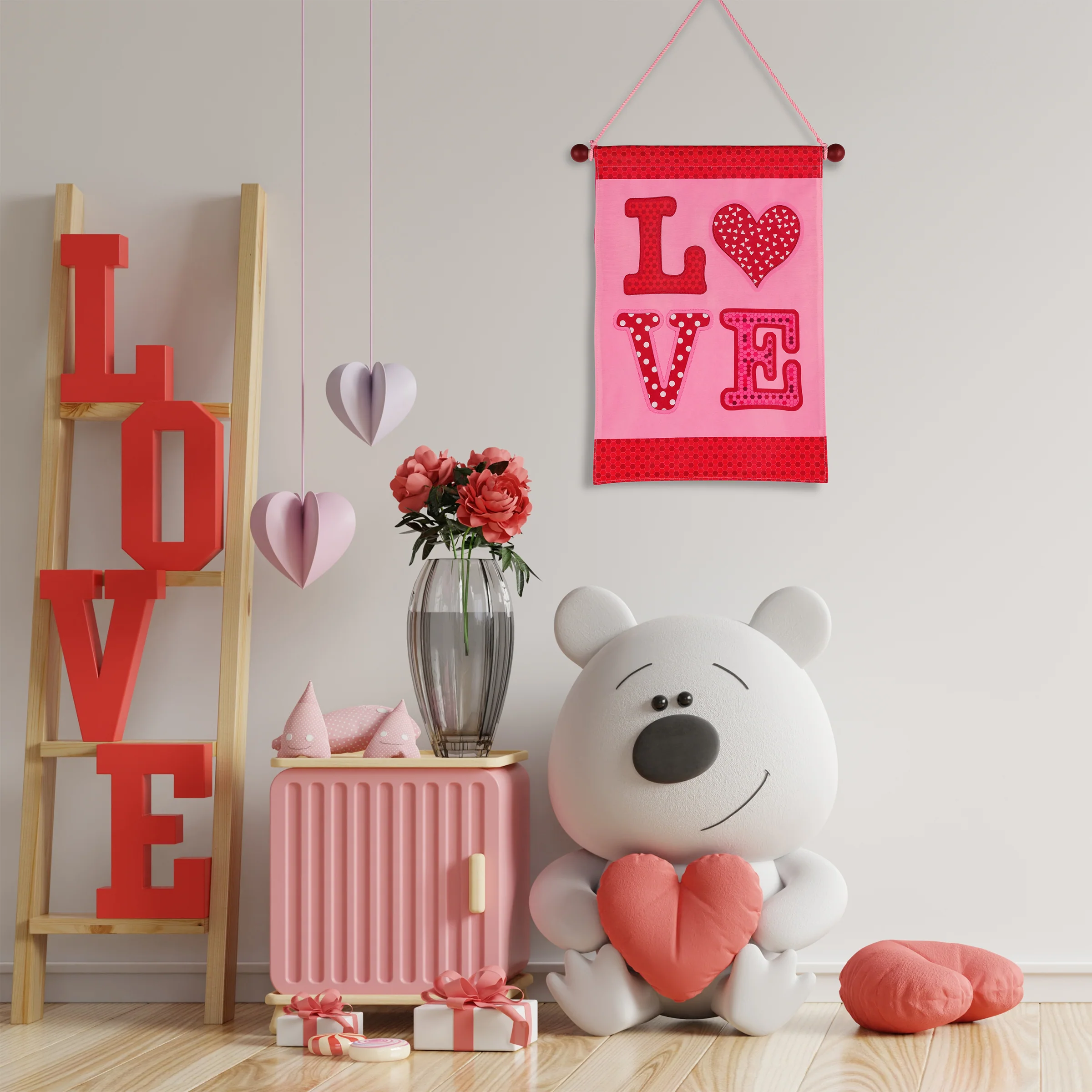 18.5 in. Valentine's 'LOVE' Banner - Image 2