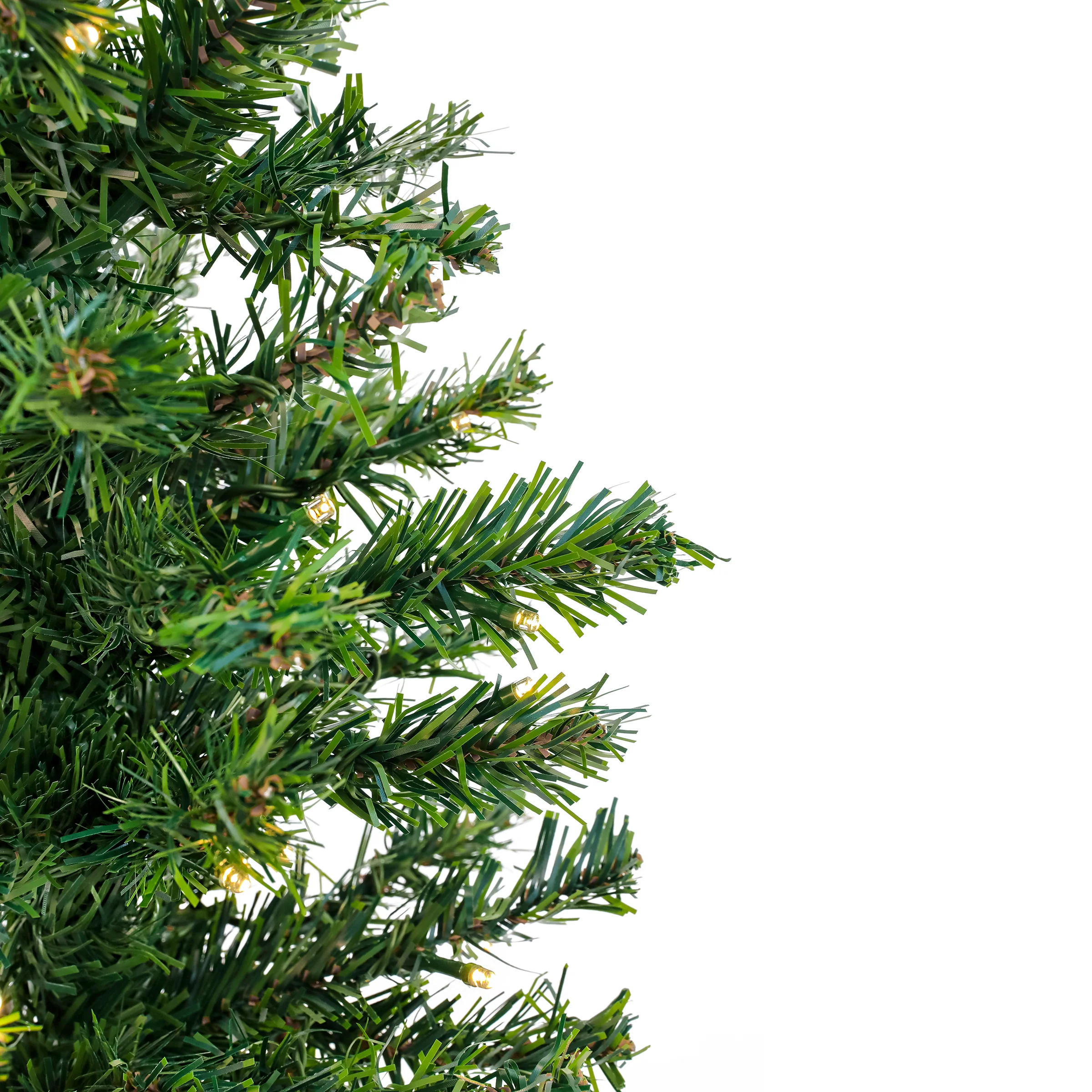 2 ft. Pre-Lit Mavis Spruce Tree with LED Lights - Image 4