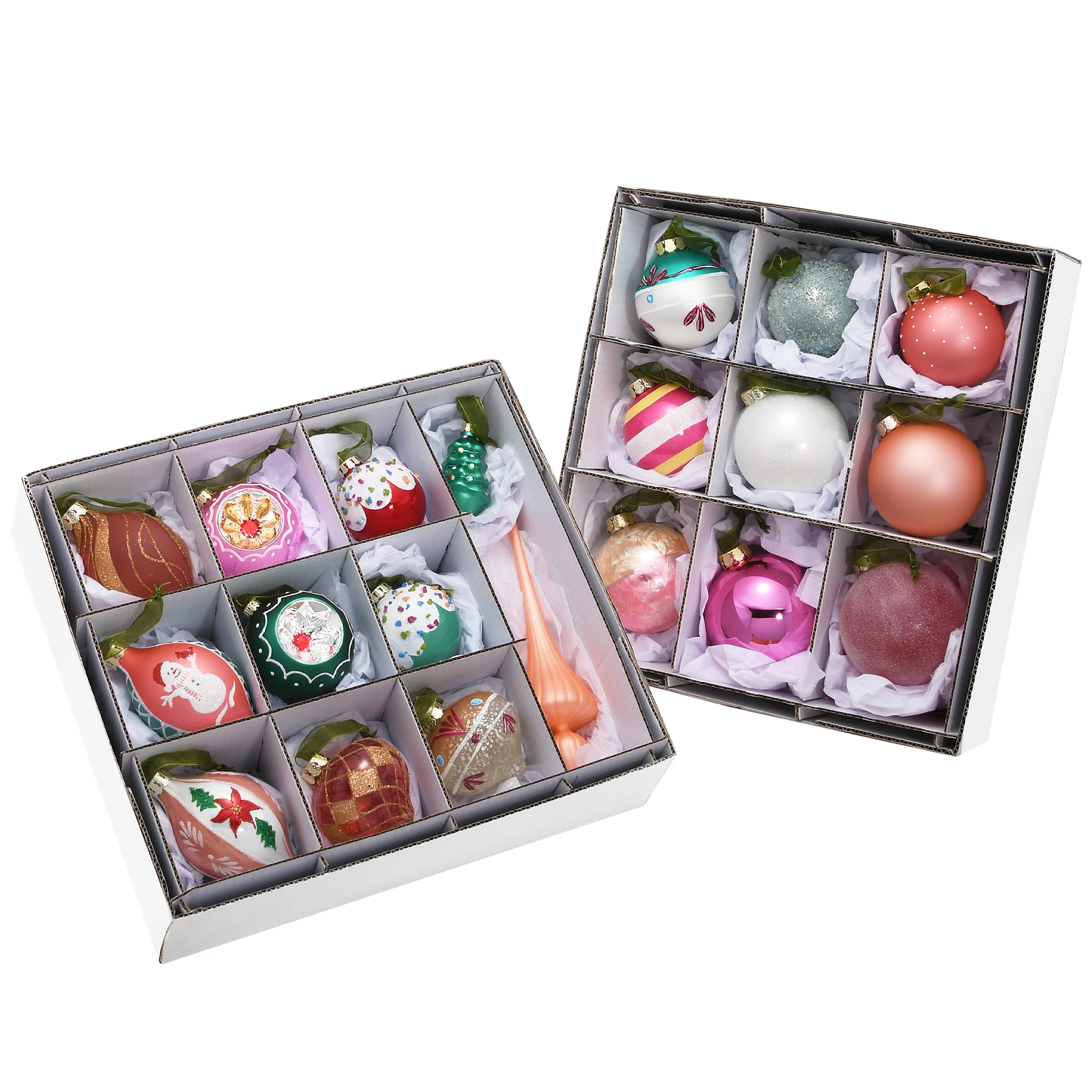 20-Piece Christmas Tree Ornament Set, Be Merry Collection