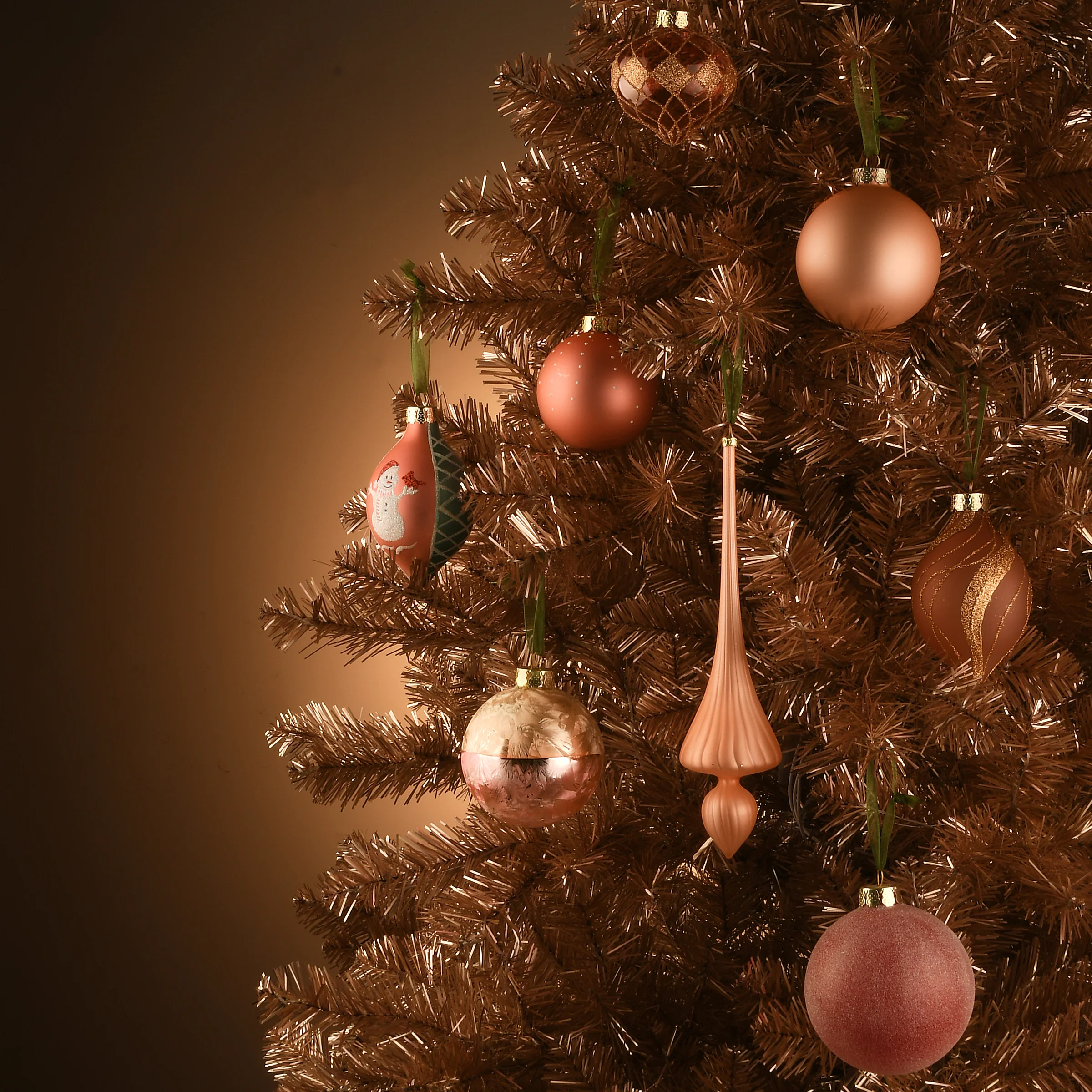20-Piece Christmas Tree Ornament Set, Be Merry Collection - Image 2
