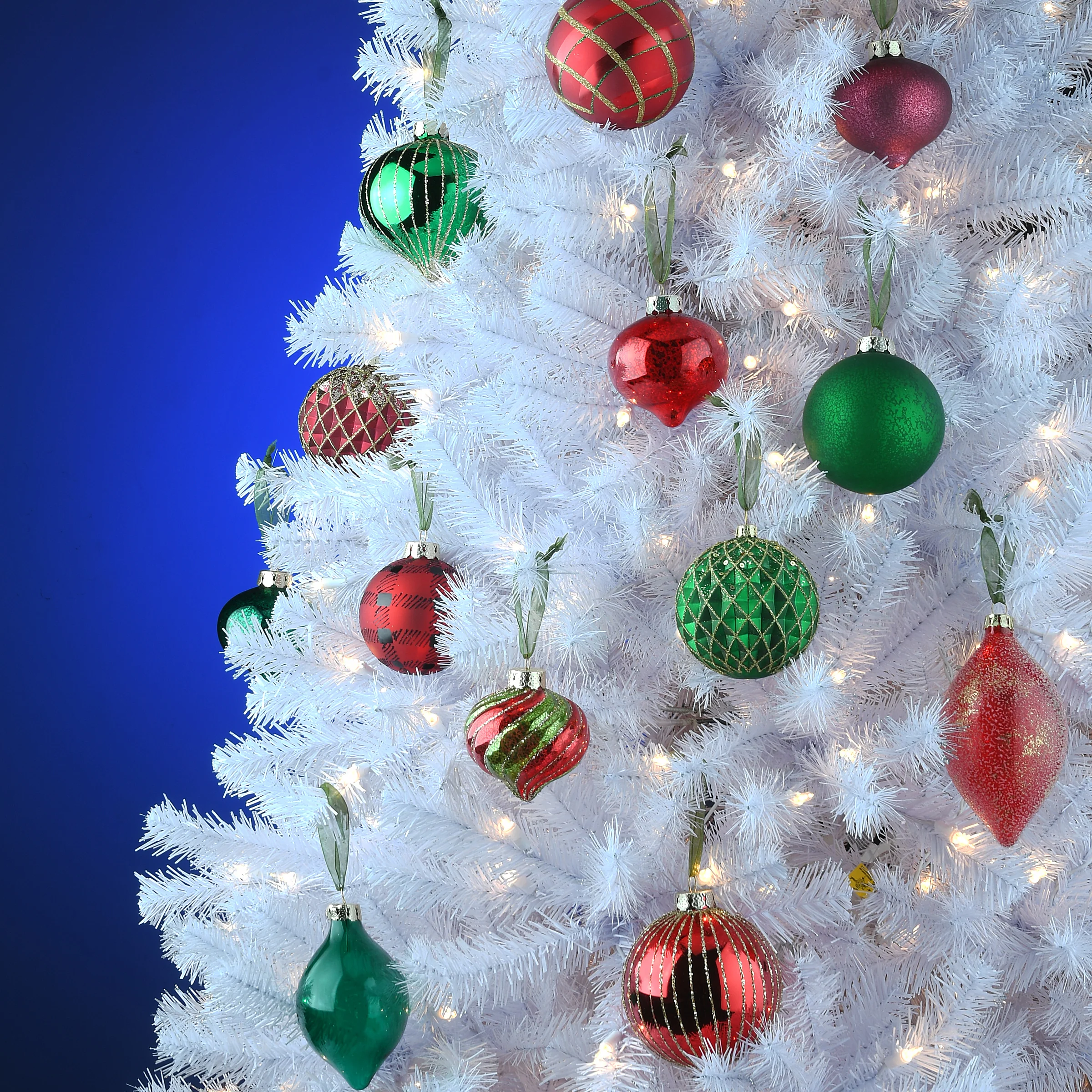 20-Piece Christmas Tree Ornament Set, Rural Homestead Collection - Image 2