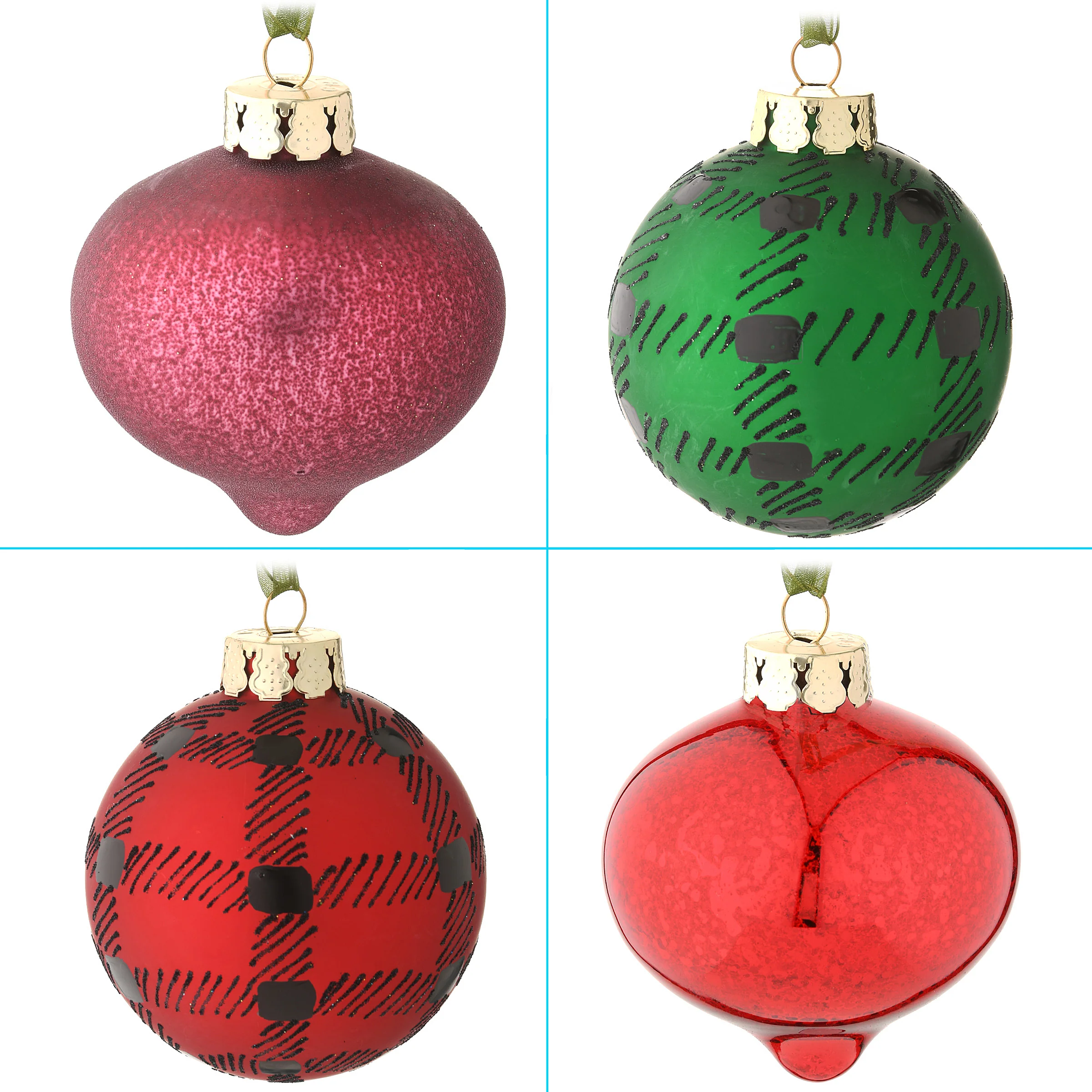 20-Piece Christmas Tree Ornament Set, Rural Homestead Collection - Image 5