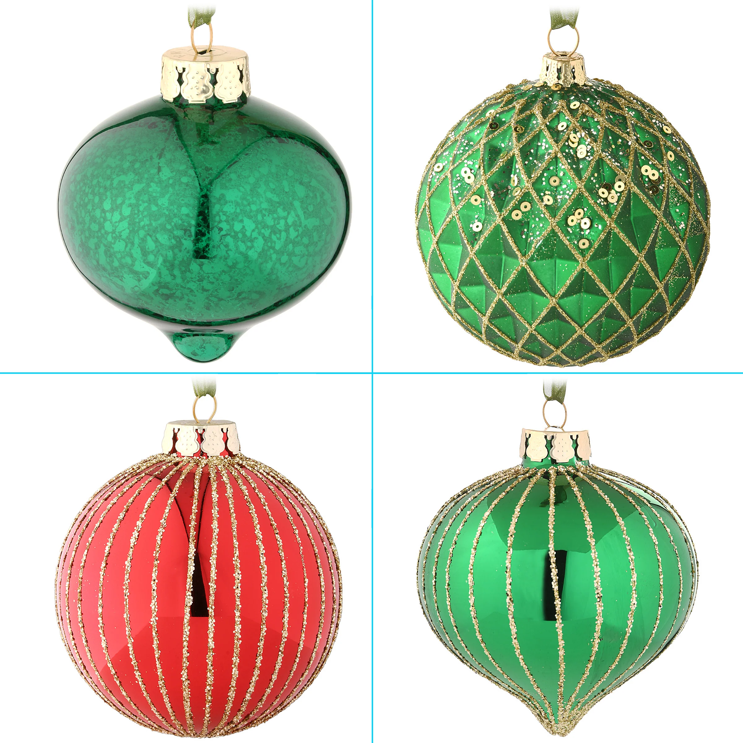 20-Piece Christmas Tree Ornament Set, Rural Homestead Collection - Image 6