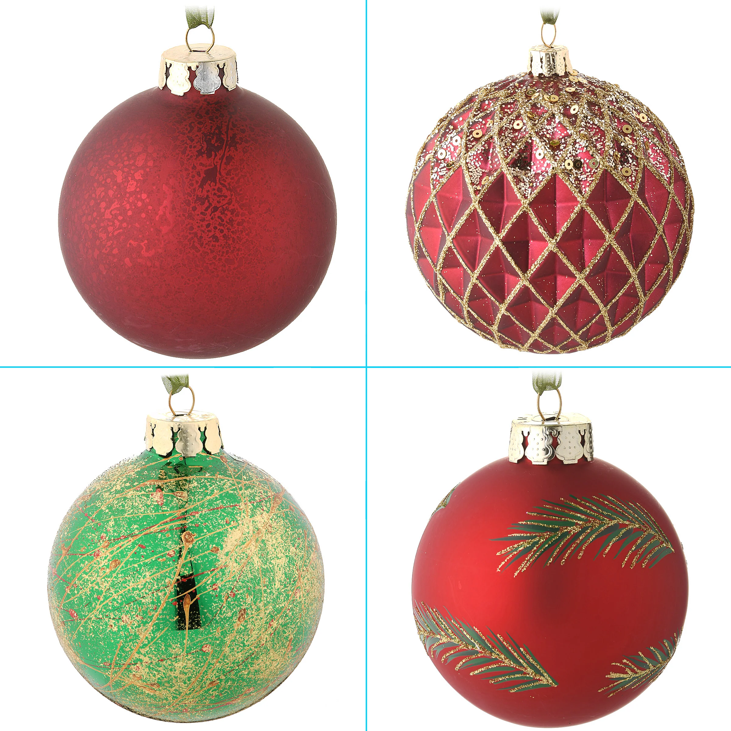20-Piece Christmas Tree Ornament Set, Rural Homestead Collection - Image 7