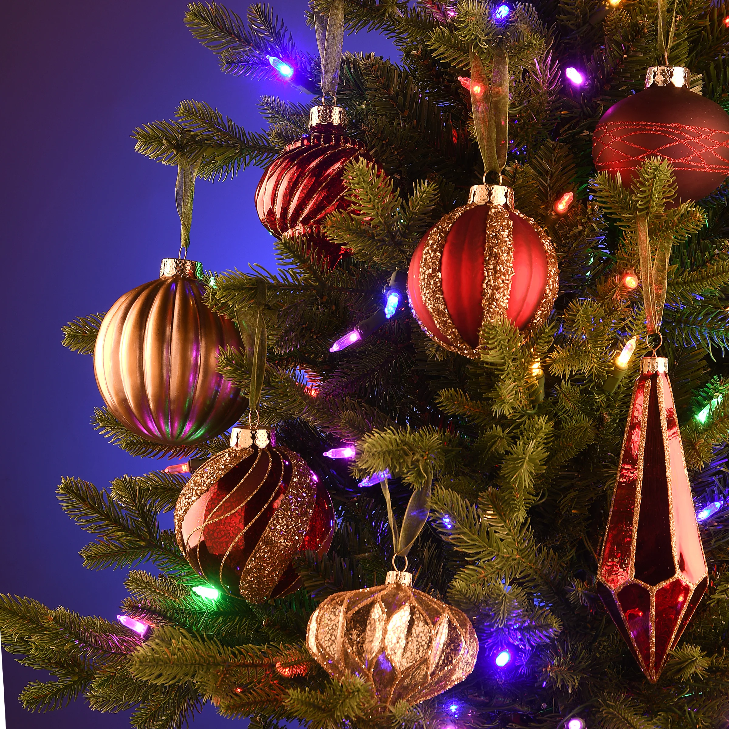 20-Piece Christmas Tree Ornament Set, Vienna Waltz Collection - Image 2