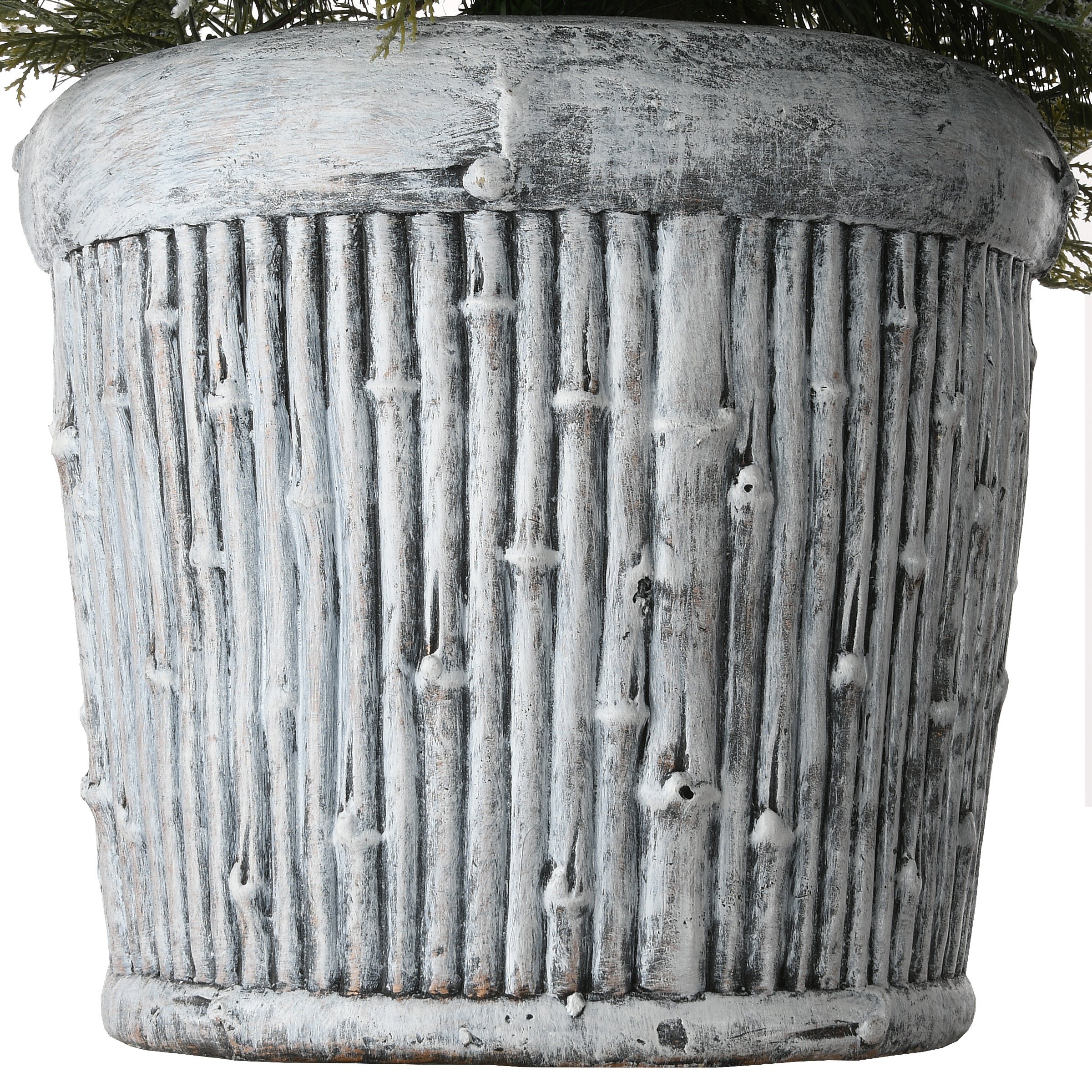 22 in.Pre-Lit Snowy Chiwaw Basin Tree with LED Lights, Plug-In - Image 6