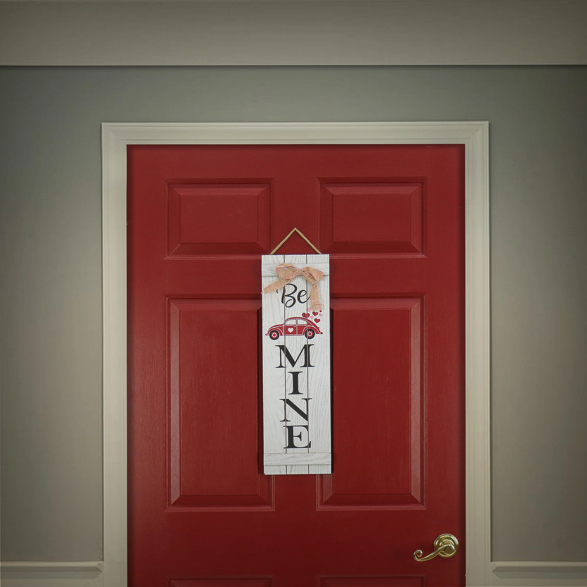 24 in. Valentine's 'Be Mine' Hanging Wall Decoration - Image 2