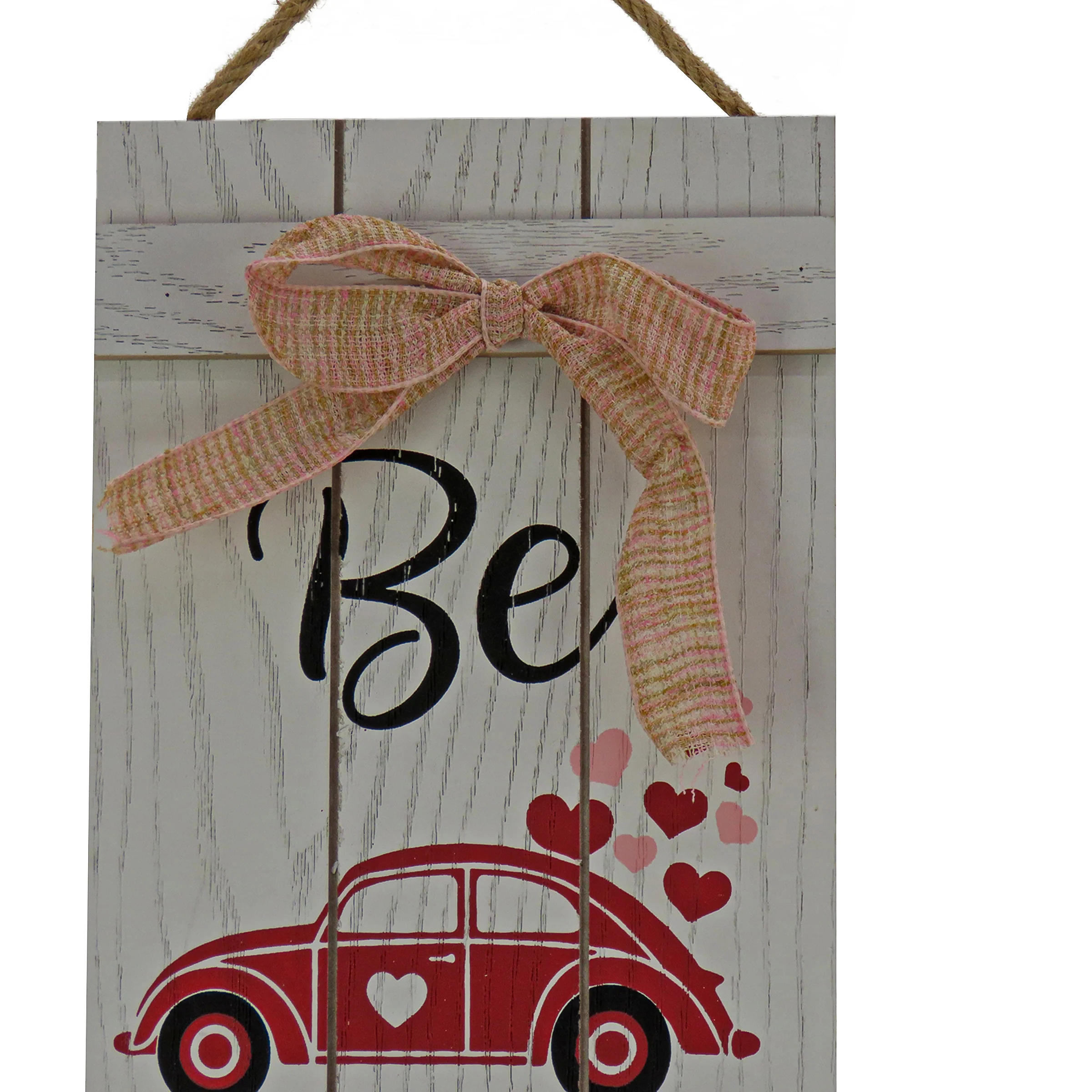 24 in. Valentine's 'Be Mine' Hanging Wall Decoration - Image 3