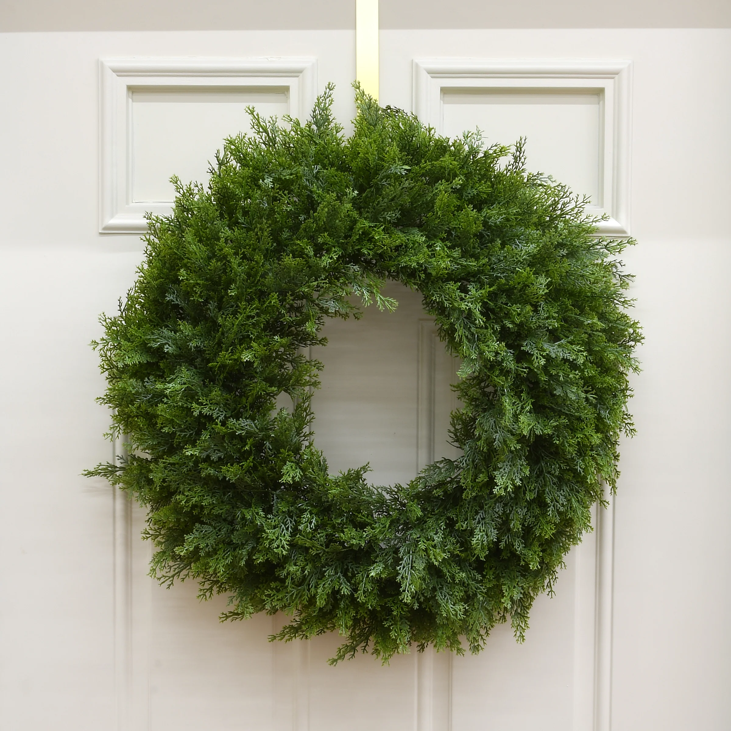 24 in. Arborvitae Wreath - Image 2