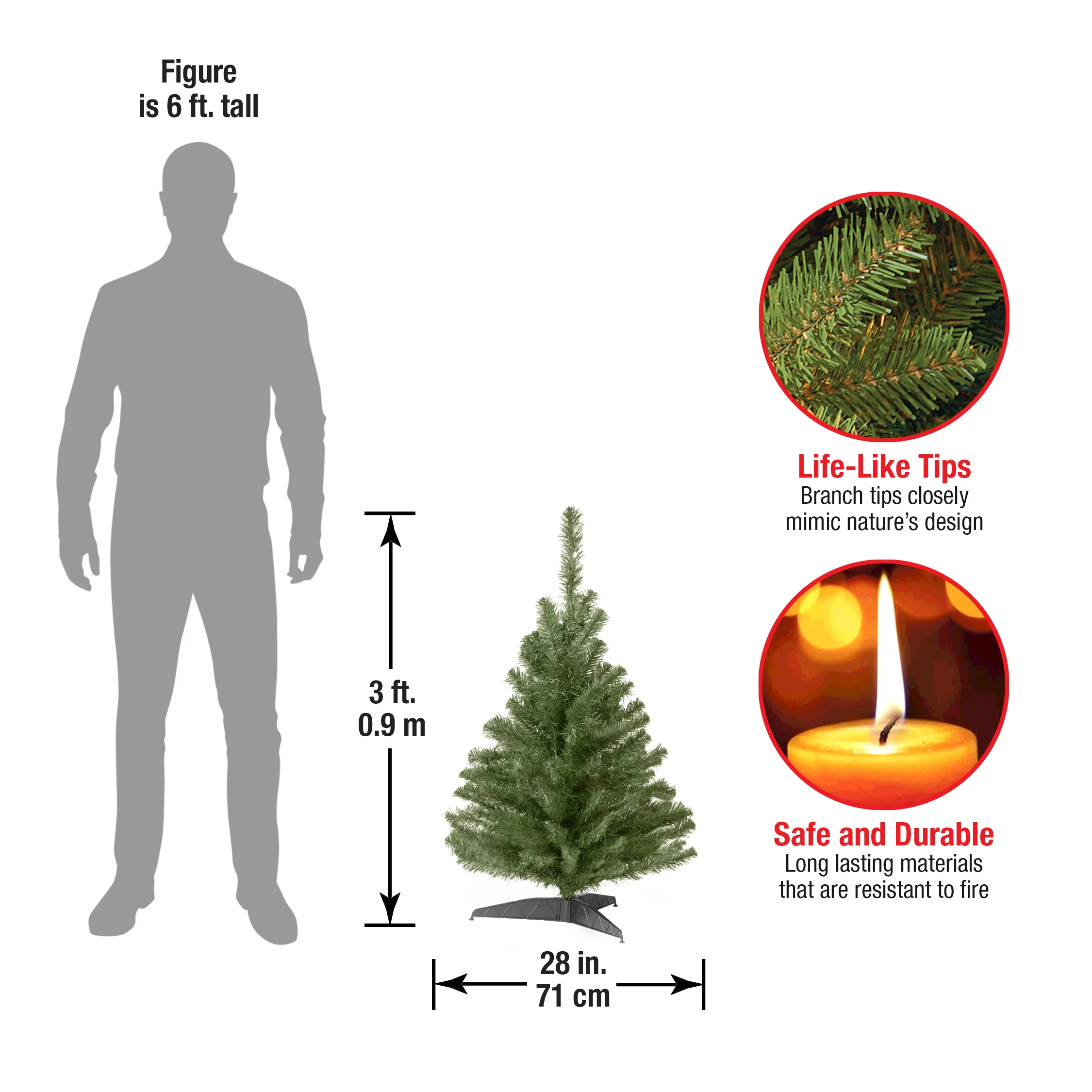 3 ft. Kincaid Spruce Tree - Image 4
