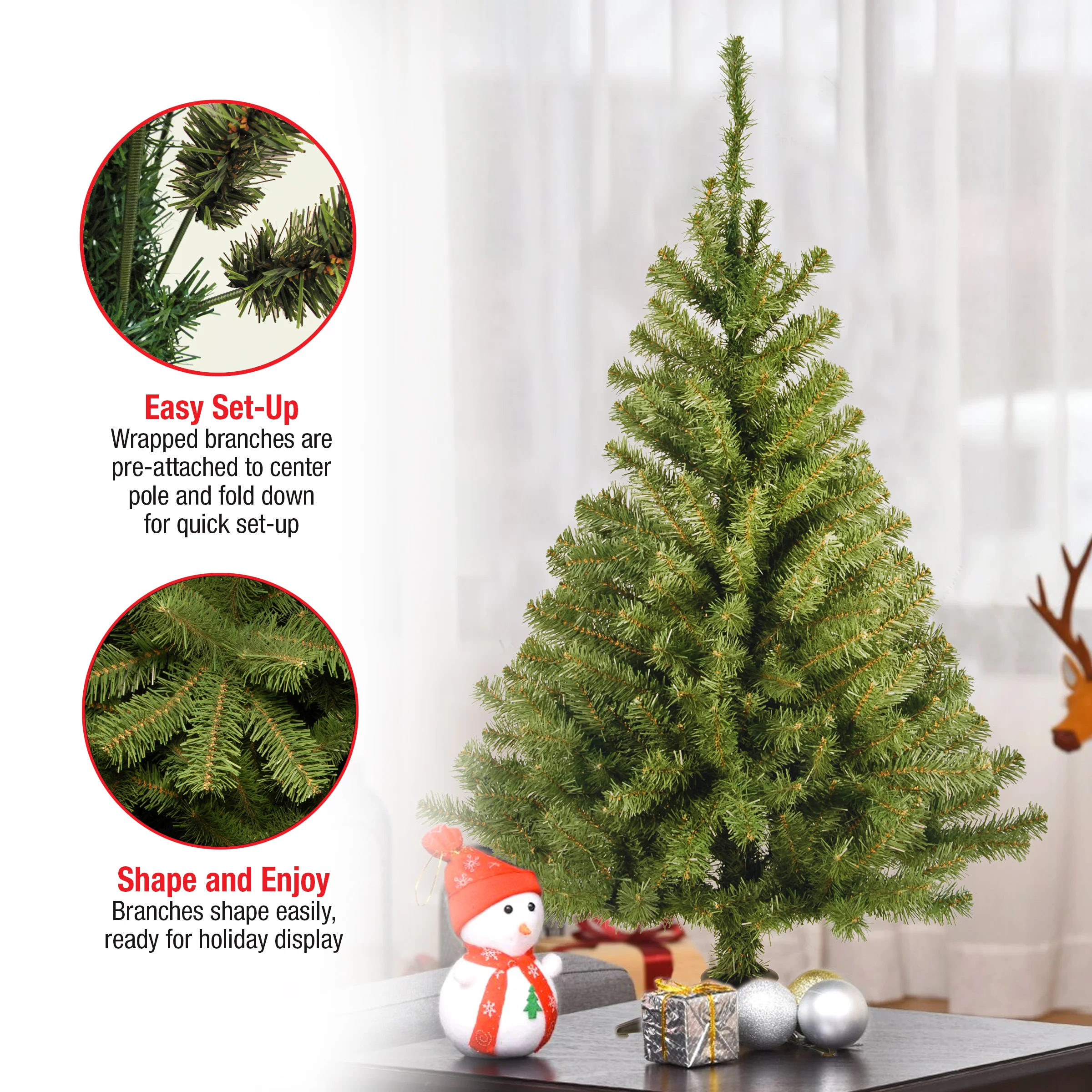 3 ft. Kincaid Spruce Tree - Image 5