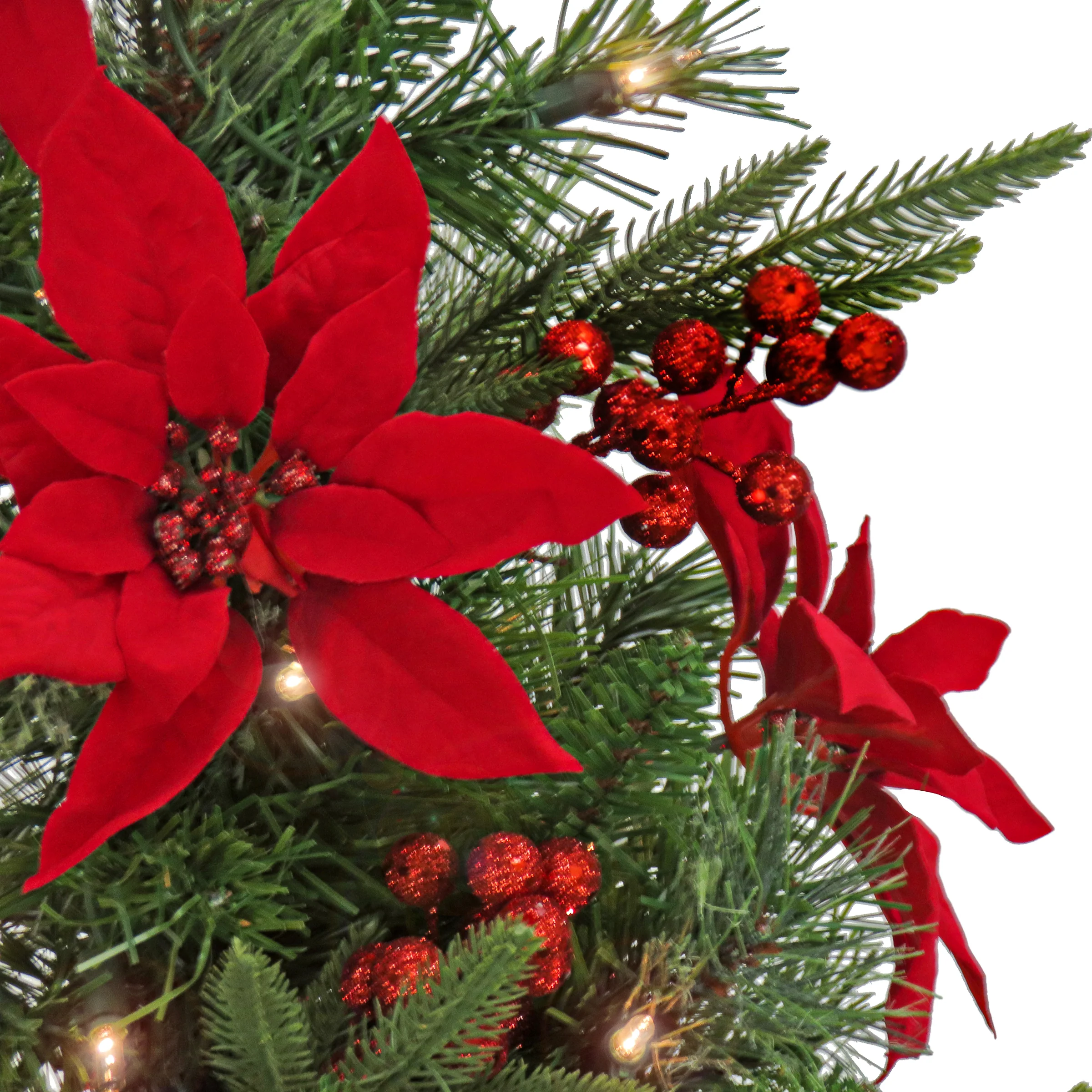 3 ft. Pre-Lit Colonial Pencil Slim Tree with Clear Lights, Plug-In - Image 3
