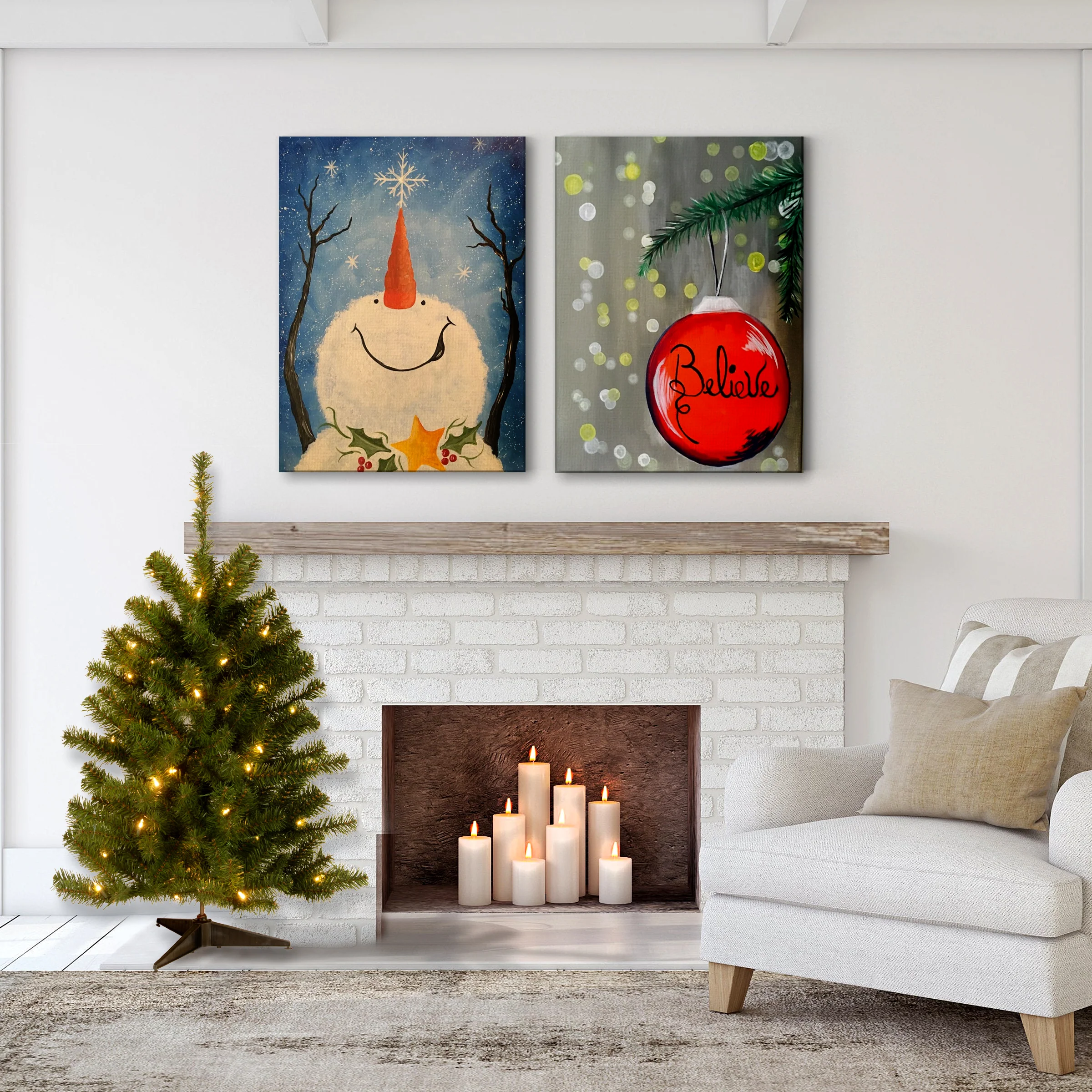 3 ft. Pre-Lit Eastern Spruce Tree with Clear Lights - Image 2