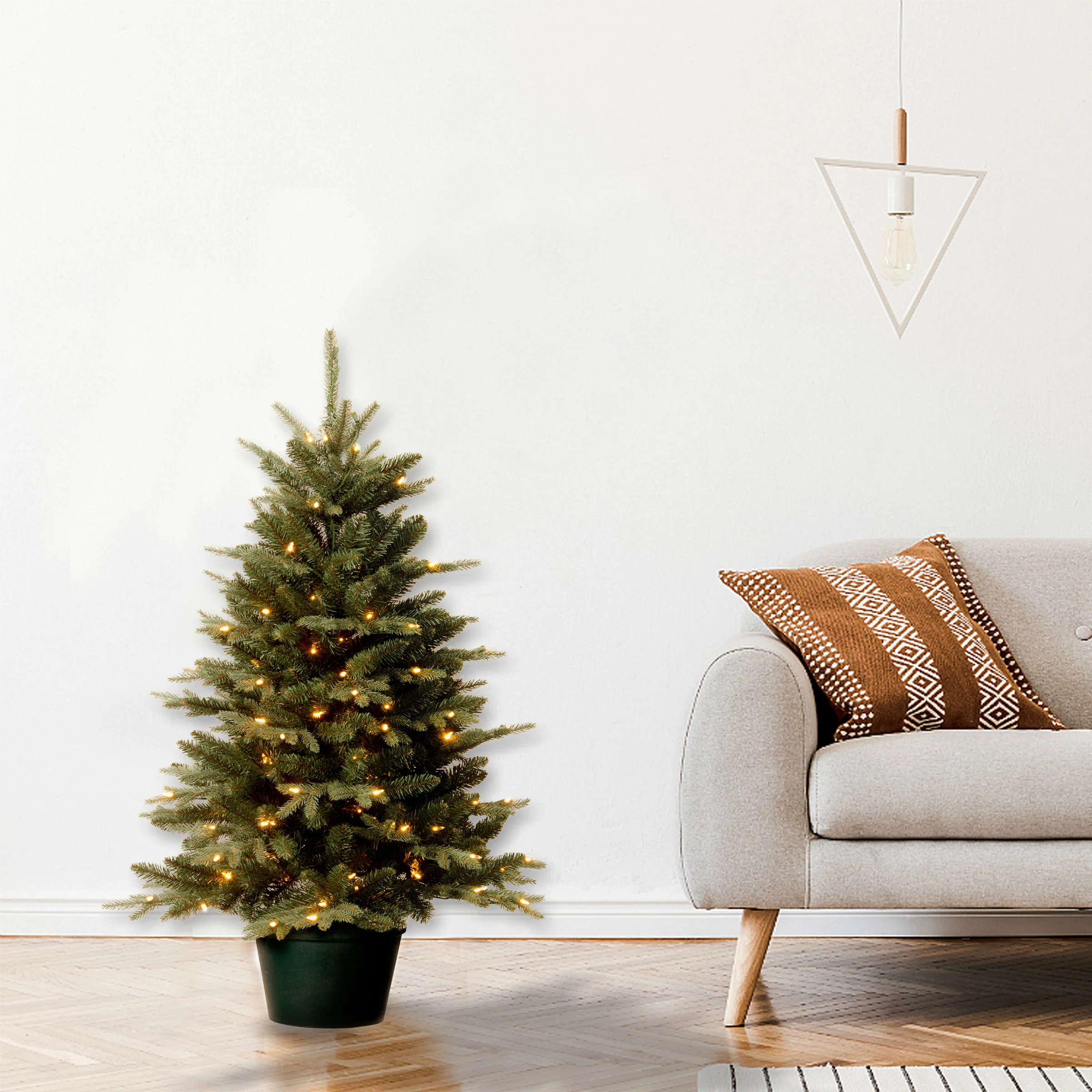 3 ft. Pre-Lit Everyday Collection Tree with Clear Lights, Plug-In - Image 8