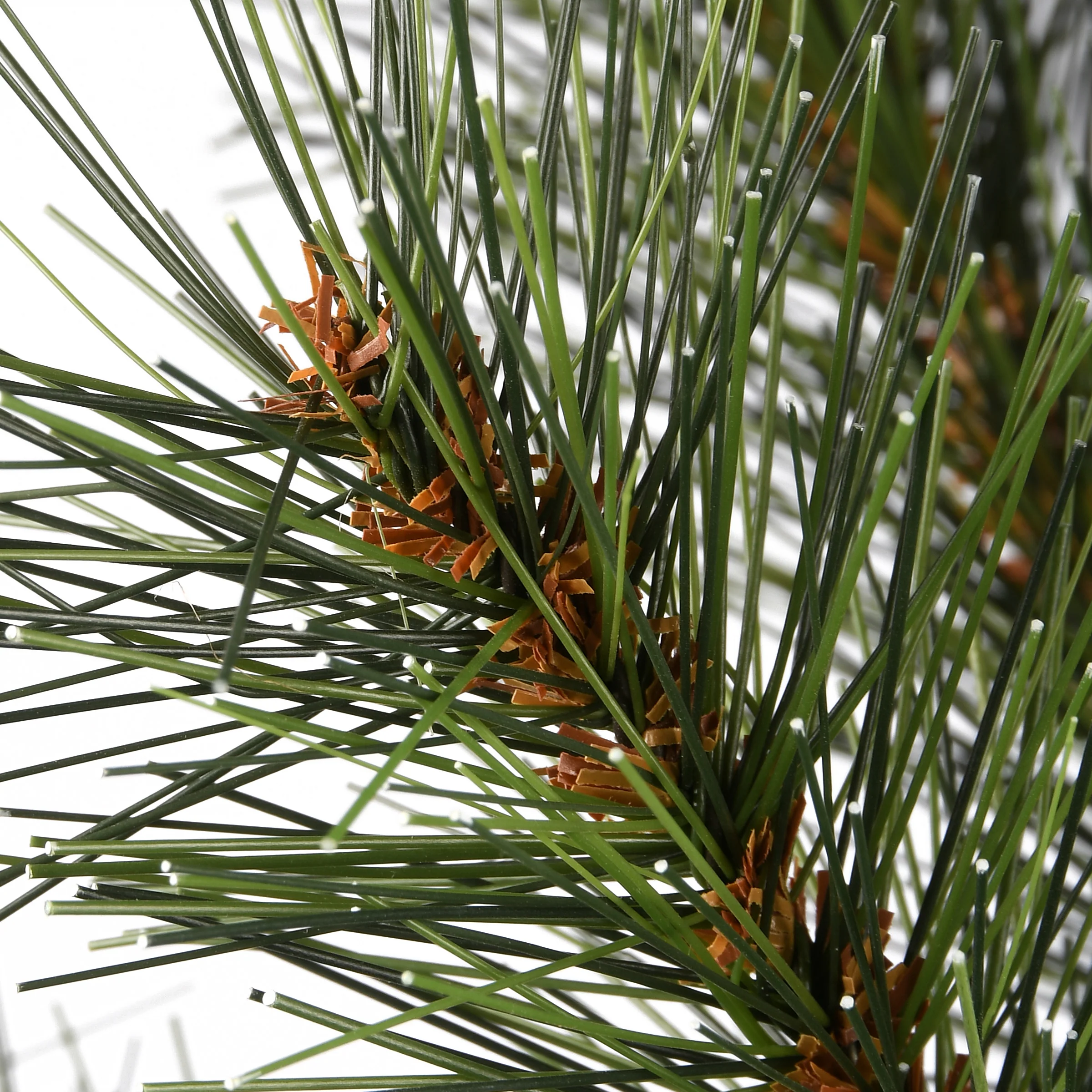 3 ft. Pre-Lit Frosted Ontario Pine Tree with White LED Lights - Image 3