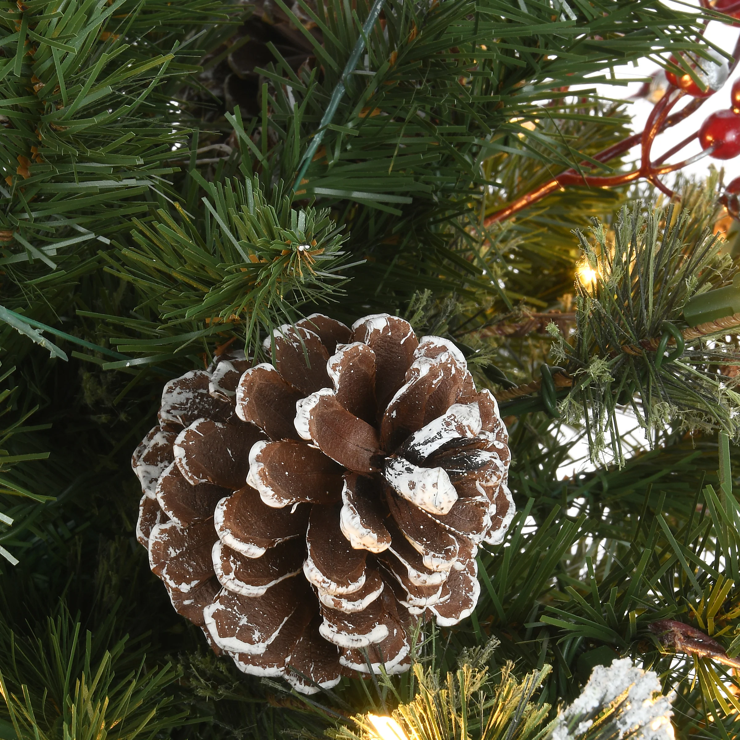3 ft. Pre-Lit Meadow Basin Tree with LED Lights - Image 4