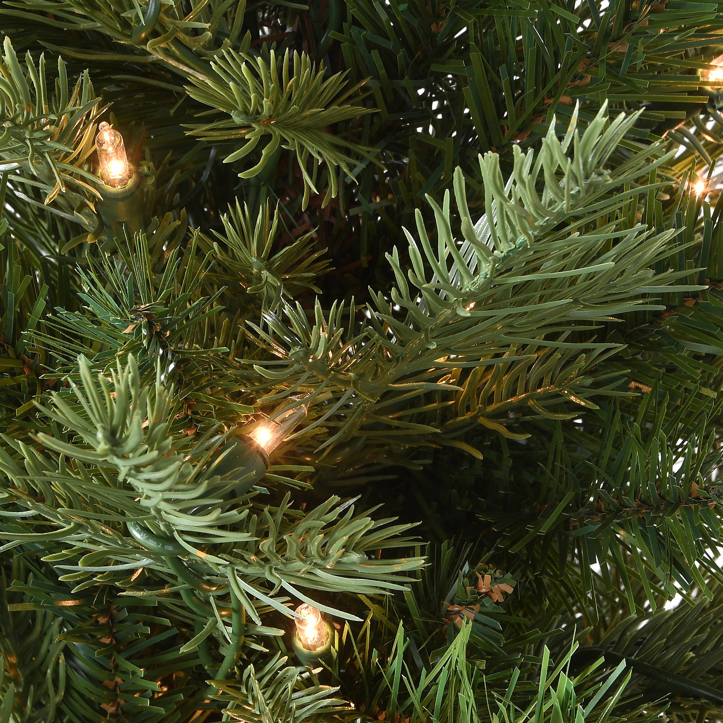 3 ft. Pre-Lit Nordic Spruce Tree with Clear Lights, Plug-In - Image 4