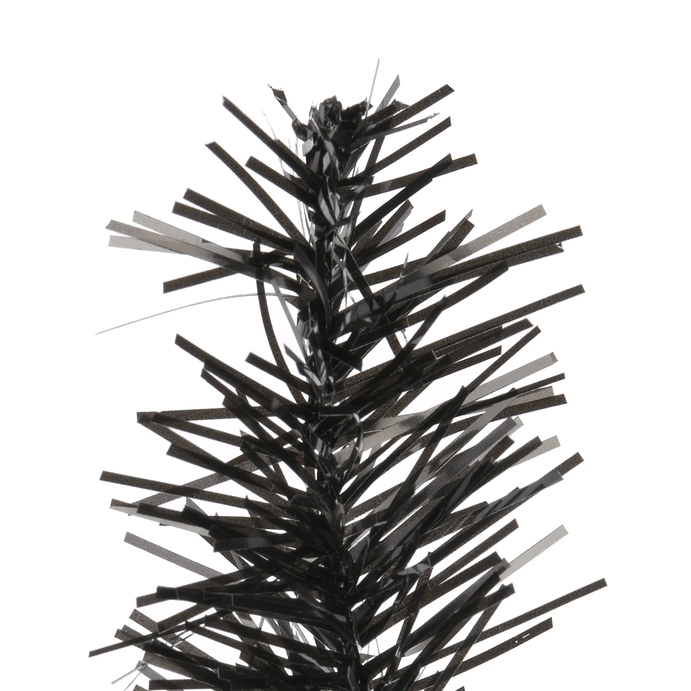 3 ft. Tinsel Collection Black Tree - Image 3