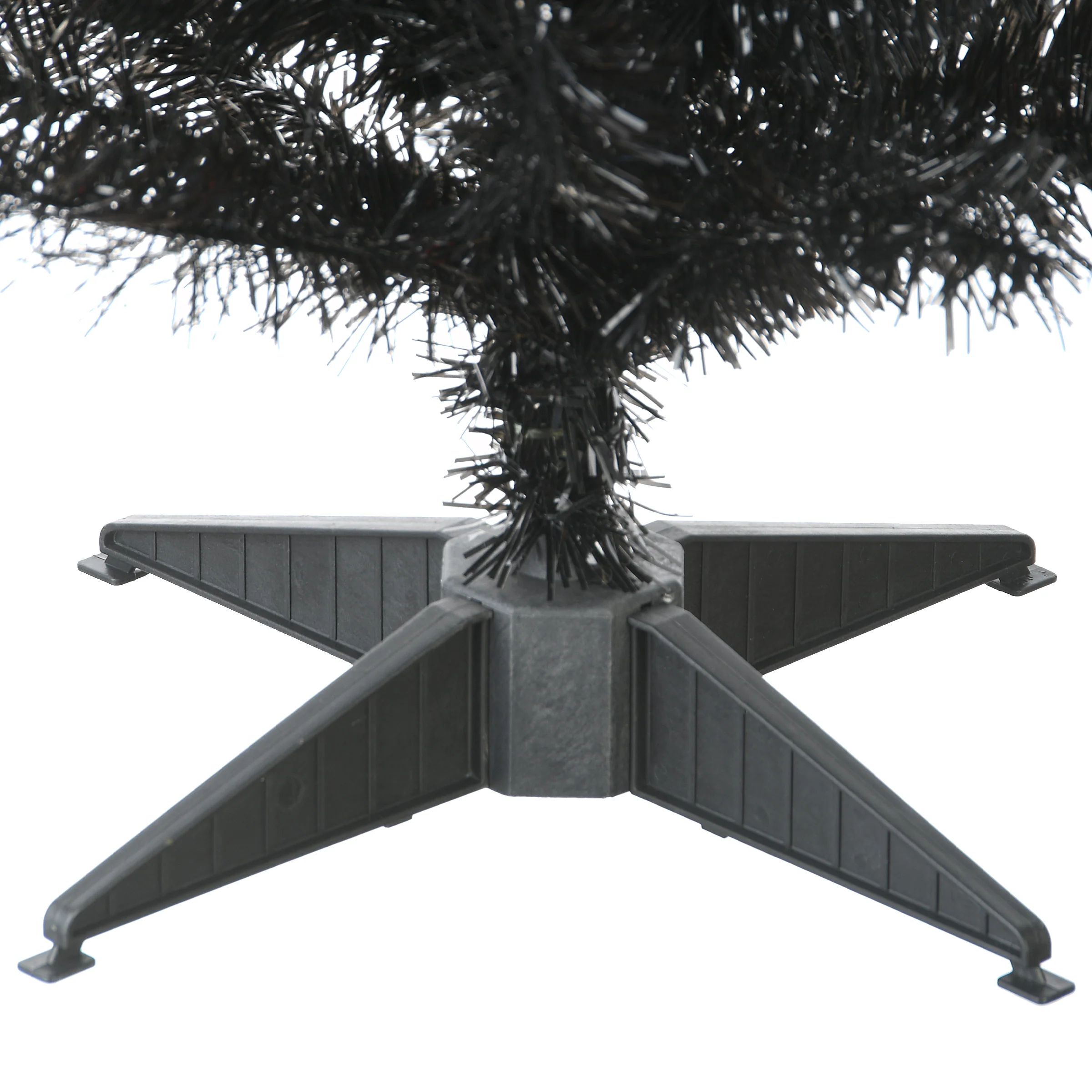 3 ft. Tinsel Collection Black Tree - Image 4