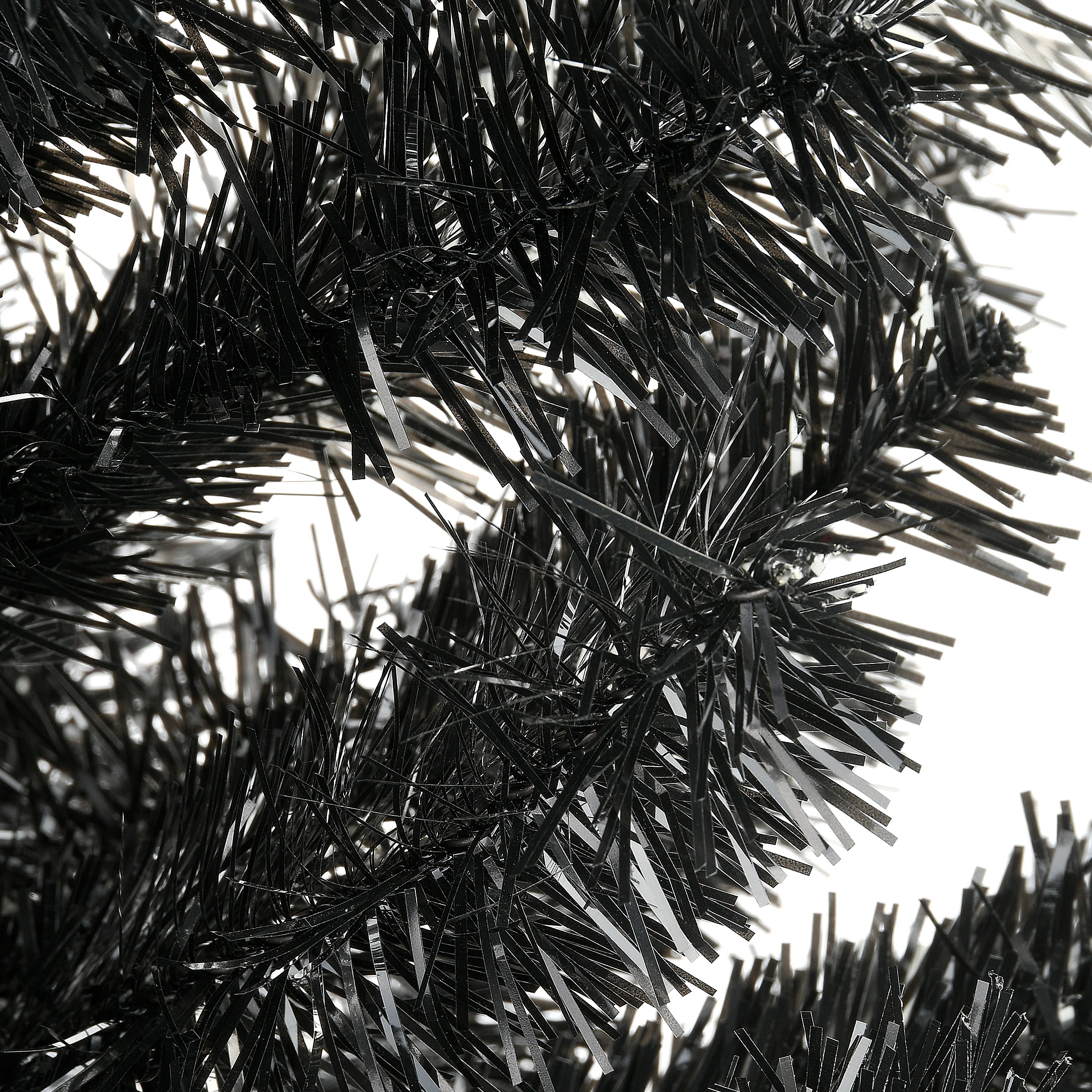 3 ft. Tinsel Collection Black Tree - Image 5