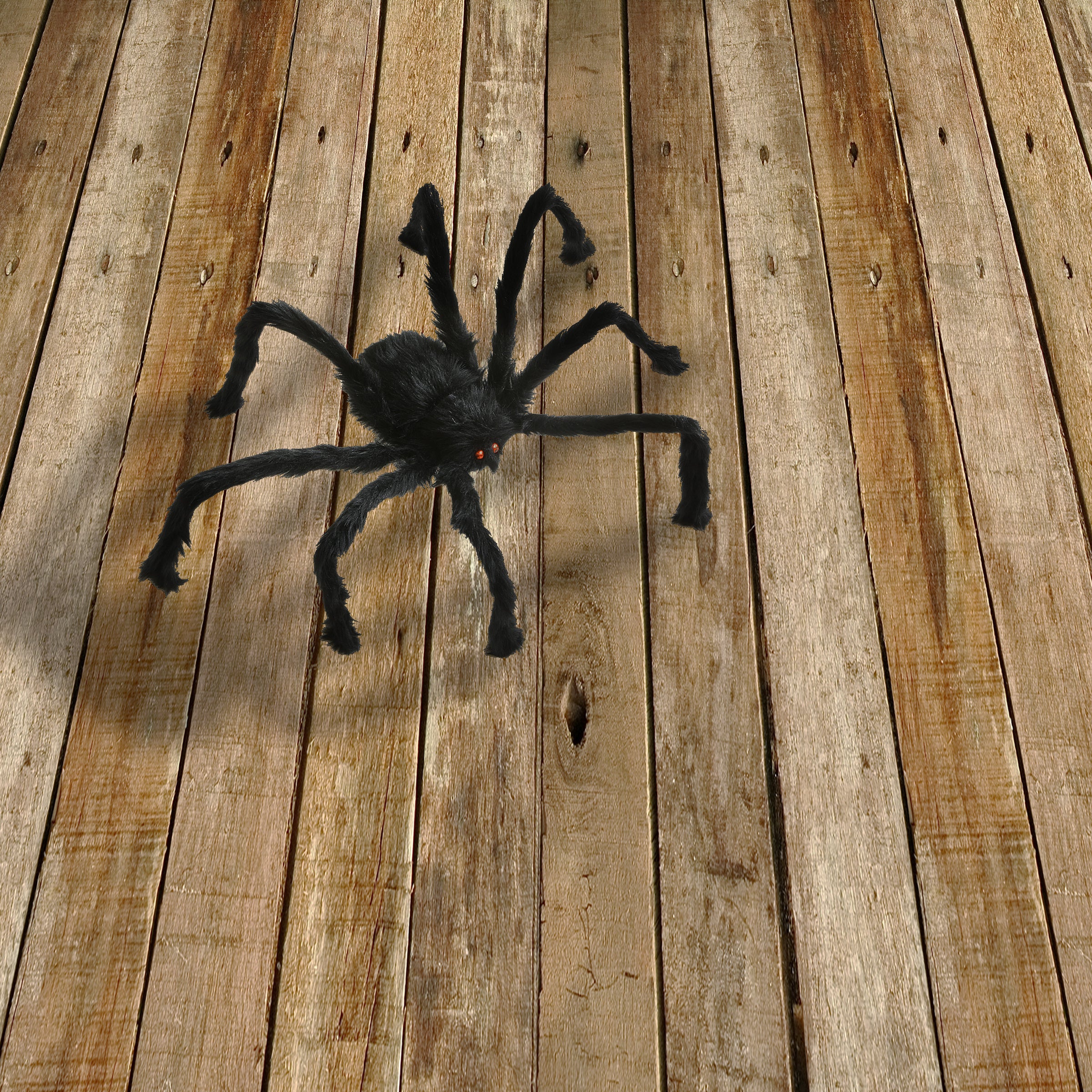 35 in. Halloween Black Spider Decoration - Image 2