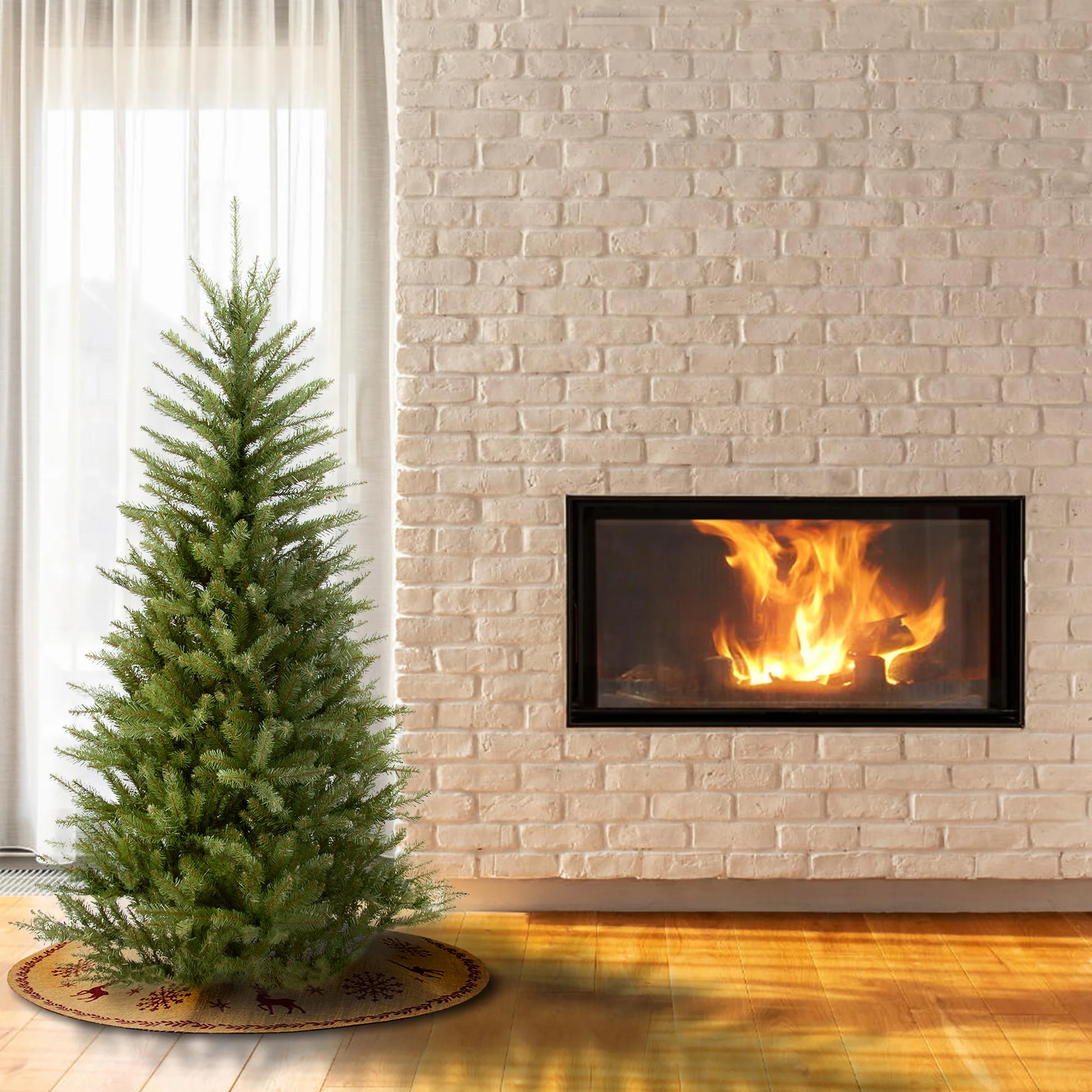 4.5 ft. Dunhill Fir Slim Tree - Image 2