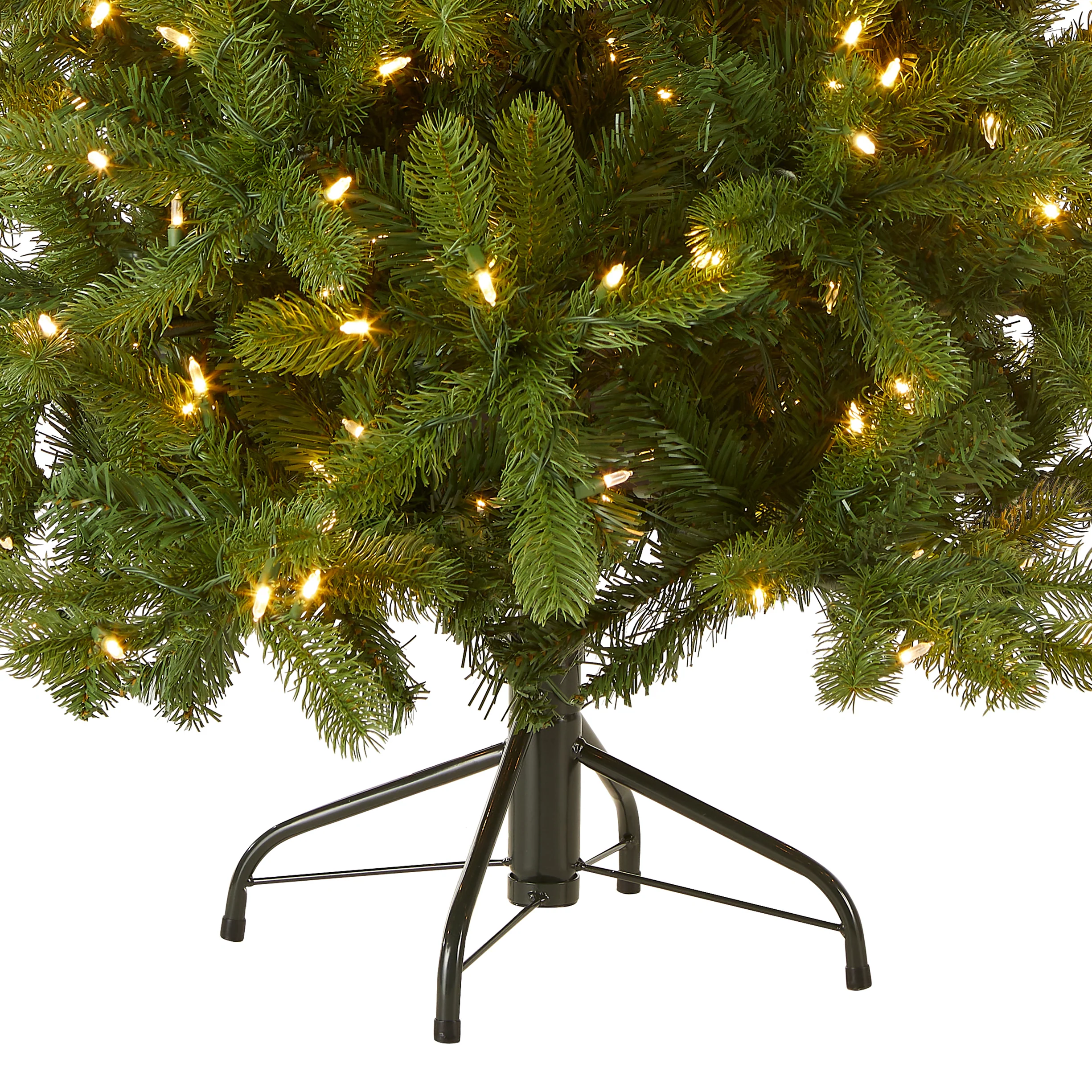 4.5 ft. Pre-Lit Downswept Douglas Fir Tree with Dual Color LED Lights, Plug-In - Image 4