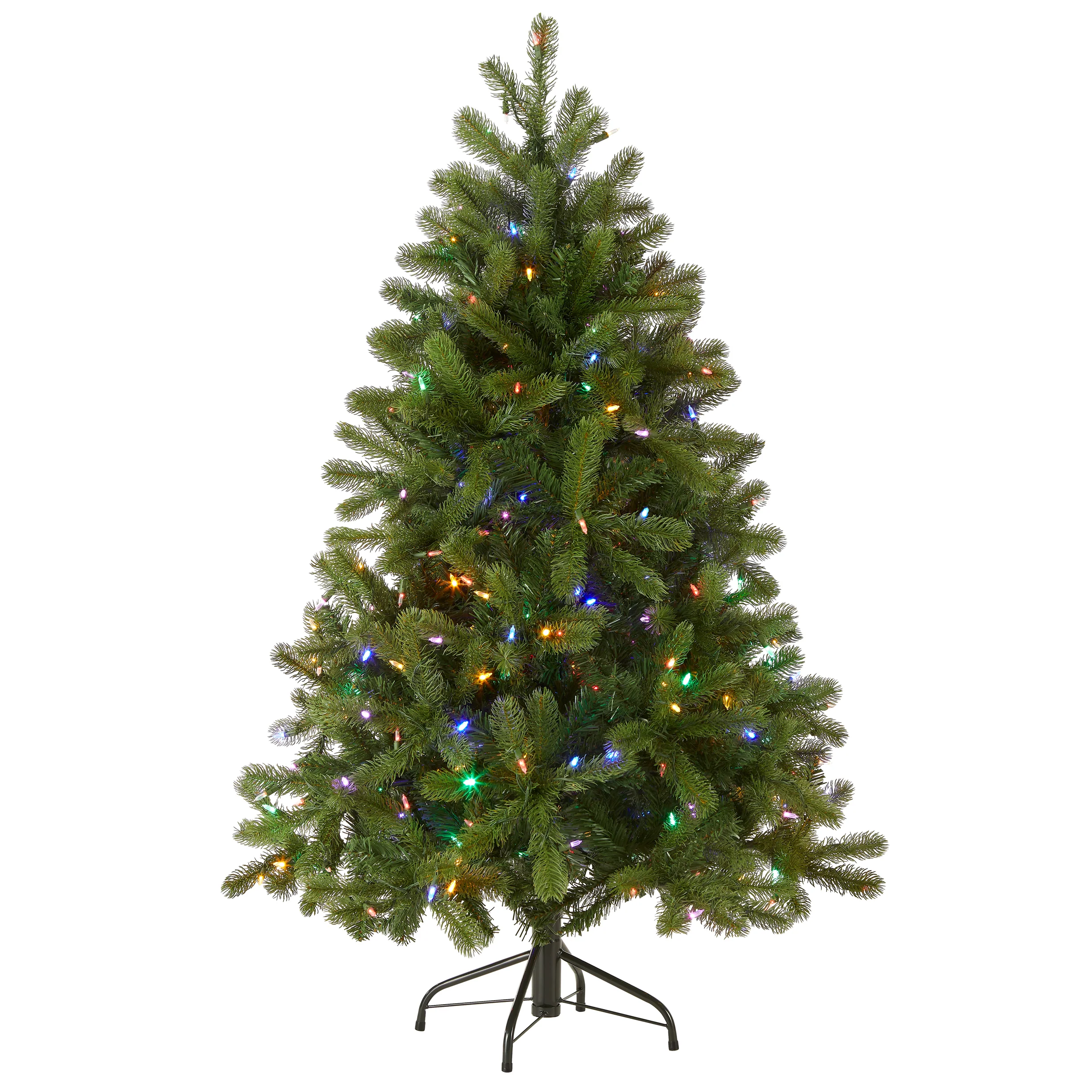 4.5 ft. Pre-Lit Downswept Douglas Fir Tree with Dual Color LED Lights, Plug-In - Image 6