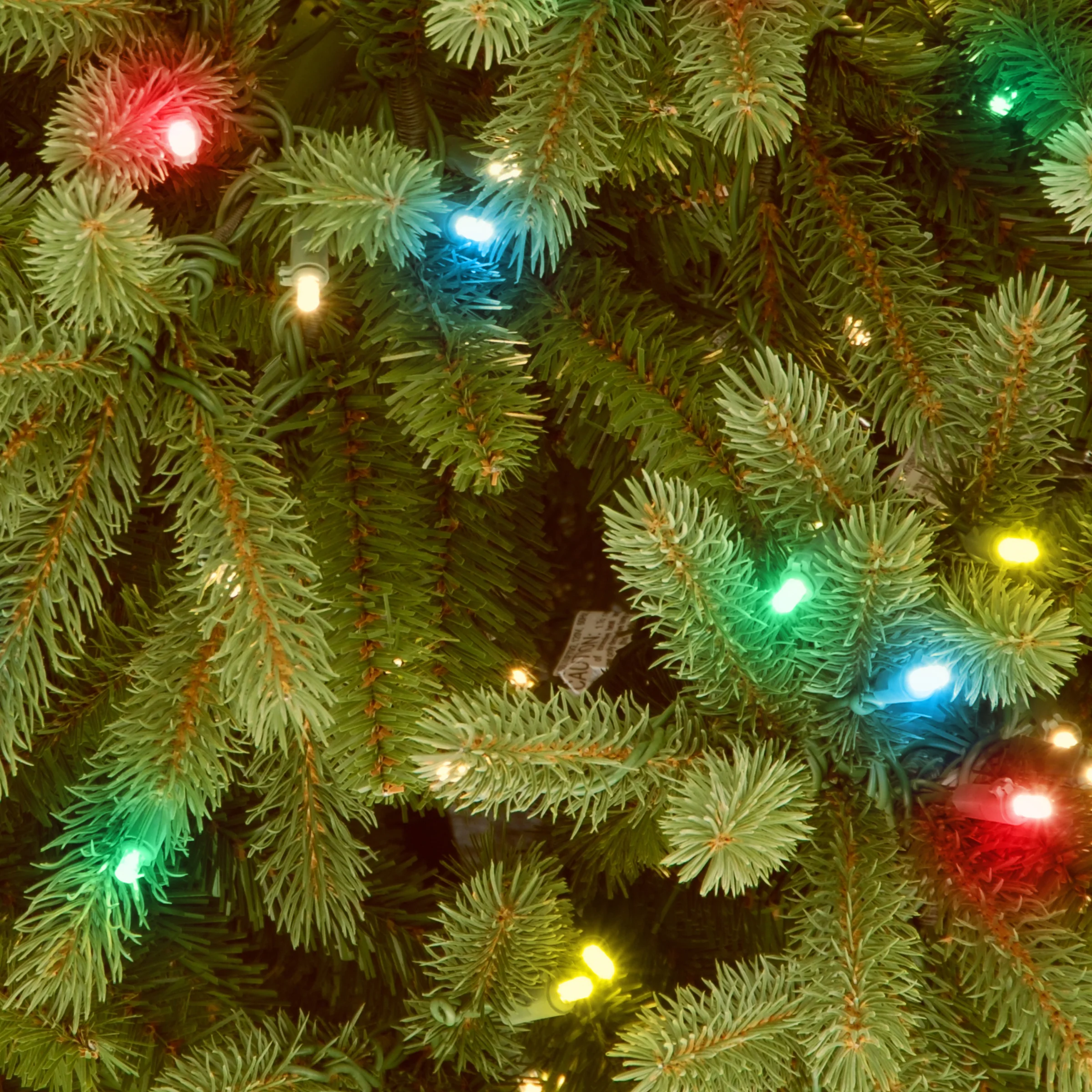 4.5 ft. Pre-Lit Jersey Fraser Fir Tree with Multicolor Lights - Image 3