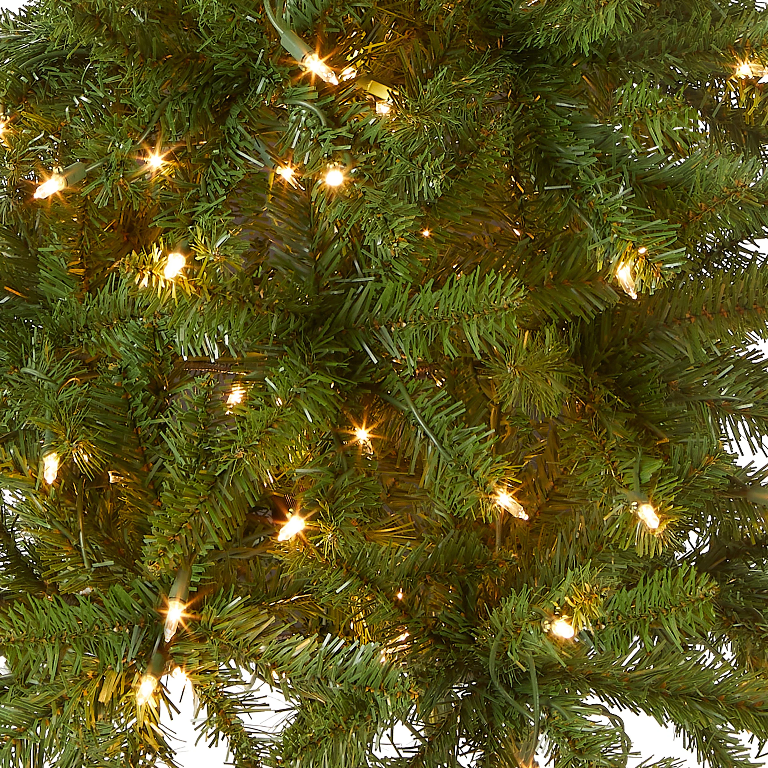4.5 ft. Pre-Lit Kingswood Fir Pencil Tree with Clear Lights, Plug-In - Image 3