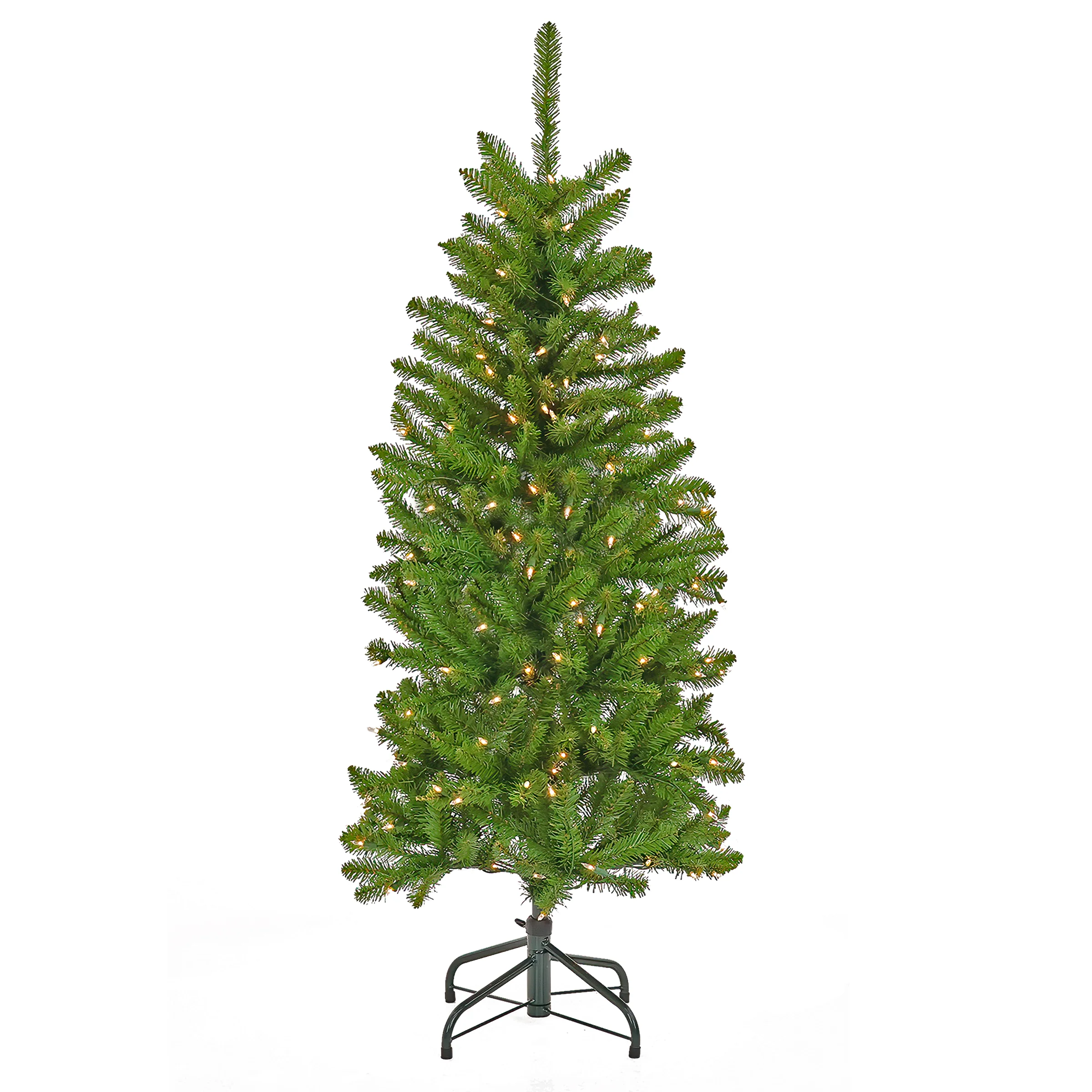 4.5 ft. Pre-Lit Kingswood Fir Pencil Tree with Clear Lights, Plug-In - Image 6