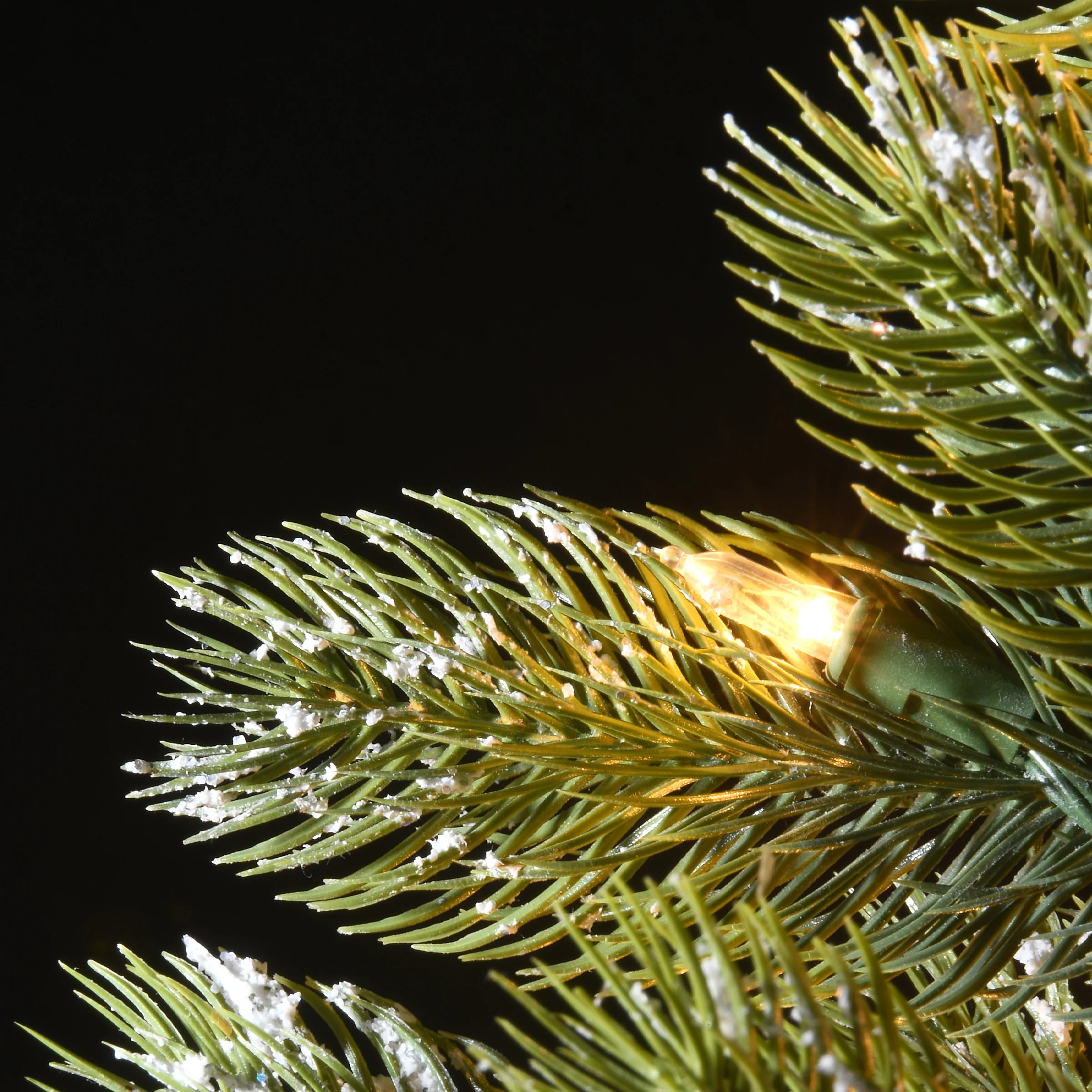 4.5 ft. Pre-Lit Trinity Spruce Tree with LED Lights, Plug-In - Image 5