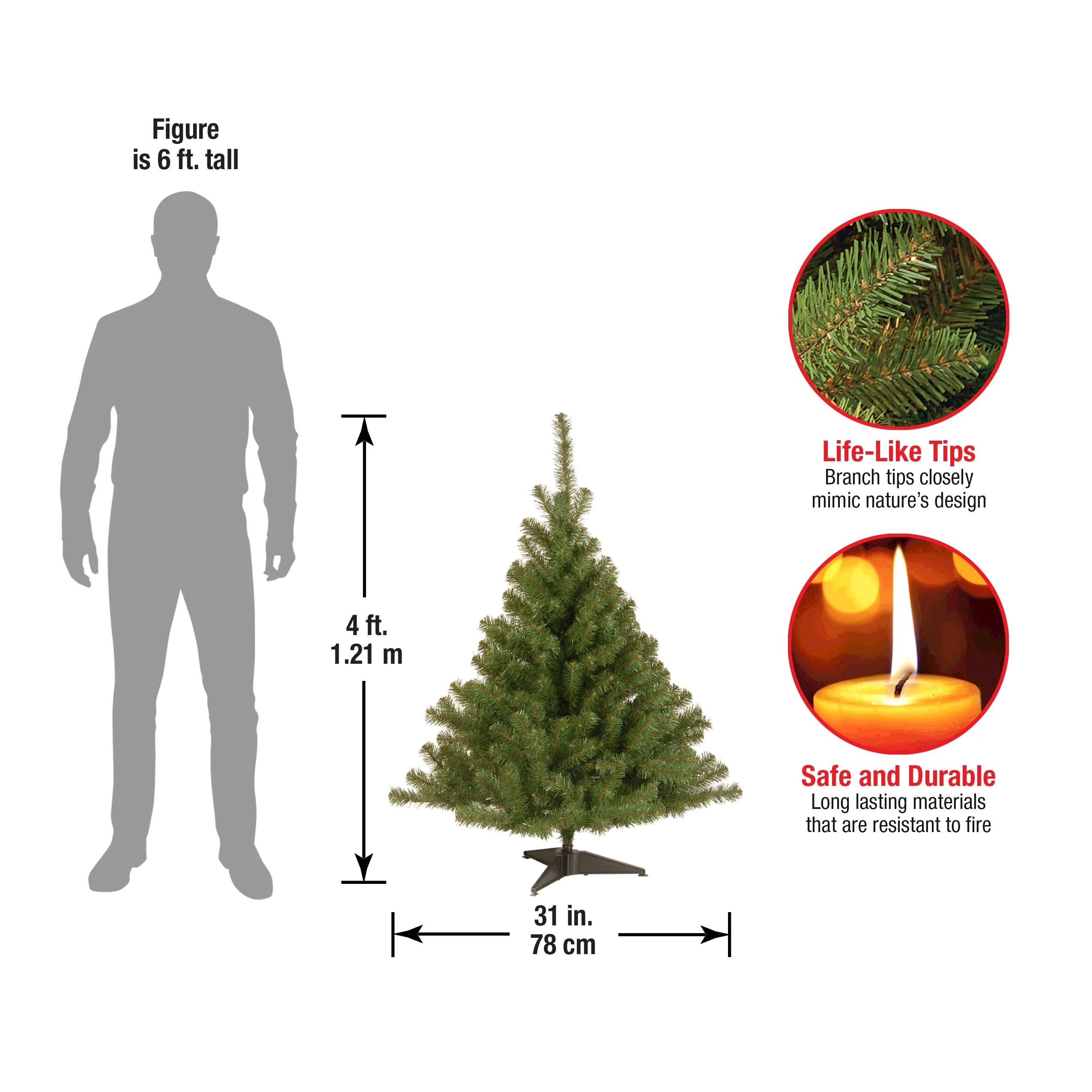 4 ft. Kincaid Spruce Tree - Image 5