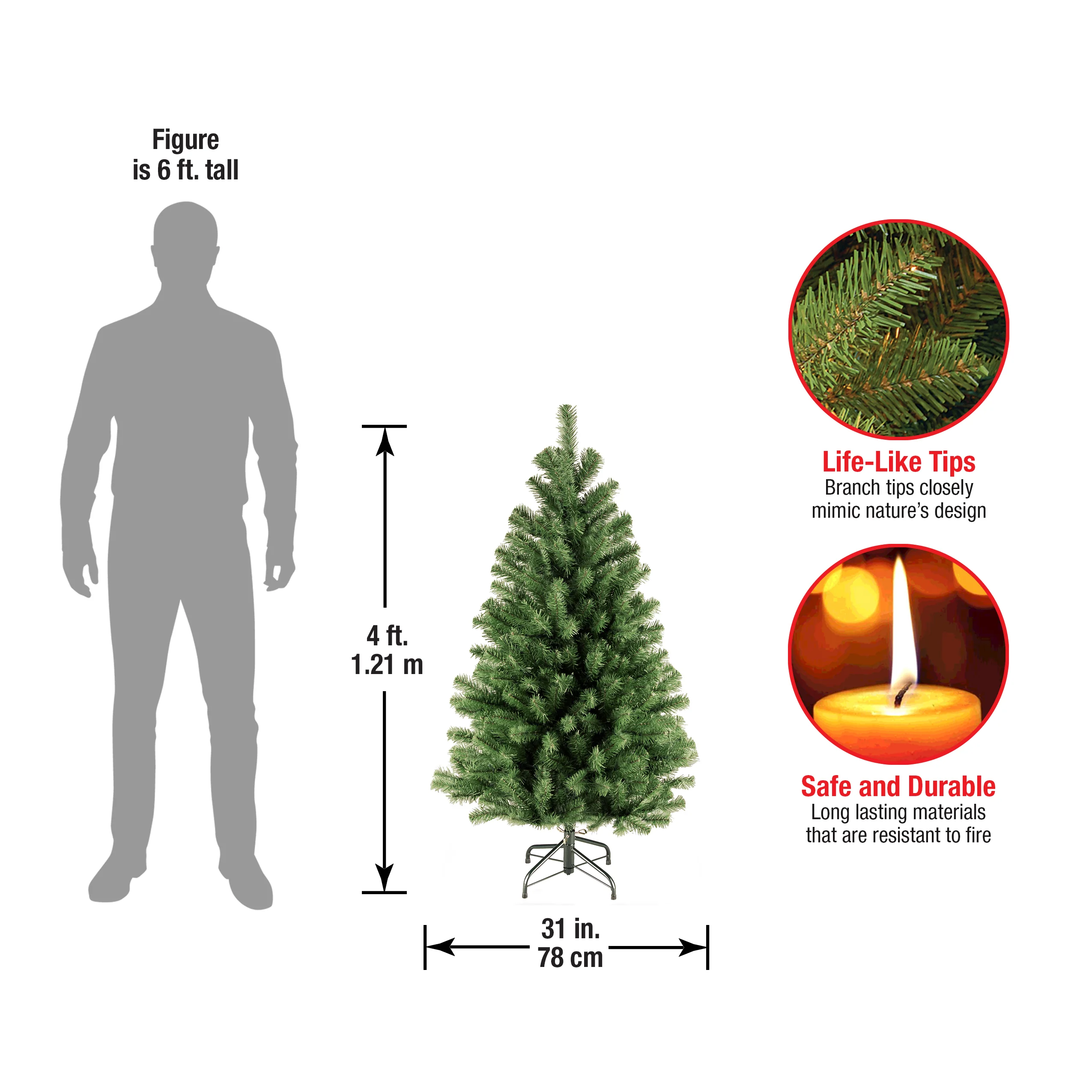 4 ft. North Valley Spruce Tree - Image 4