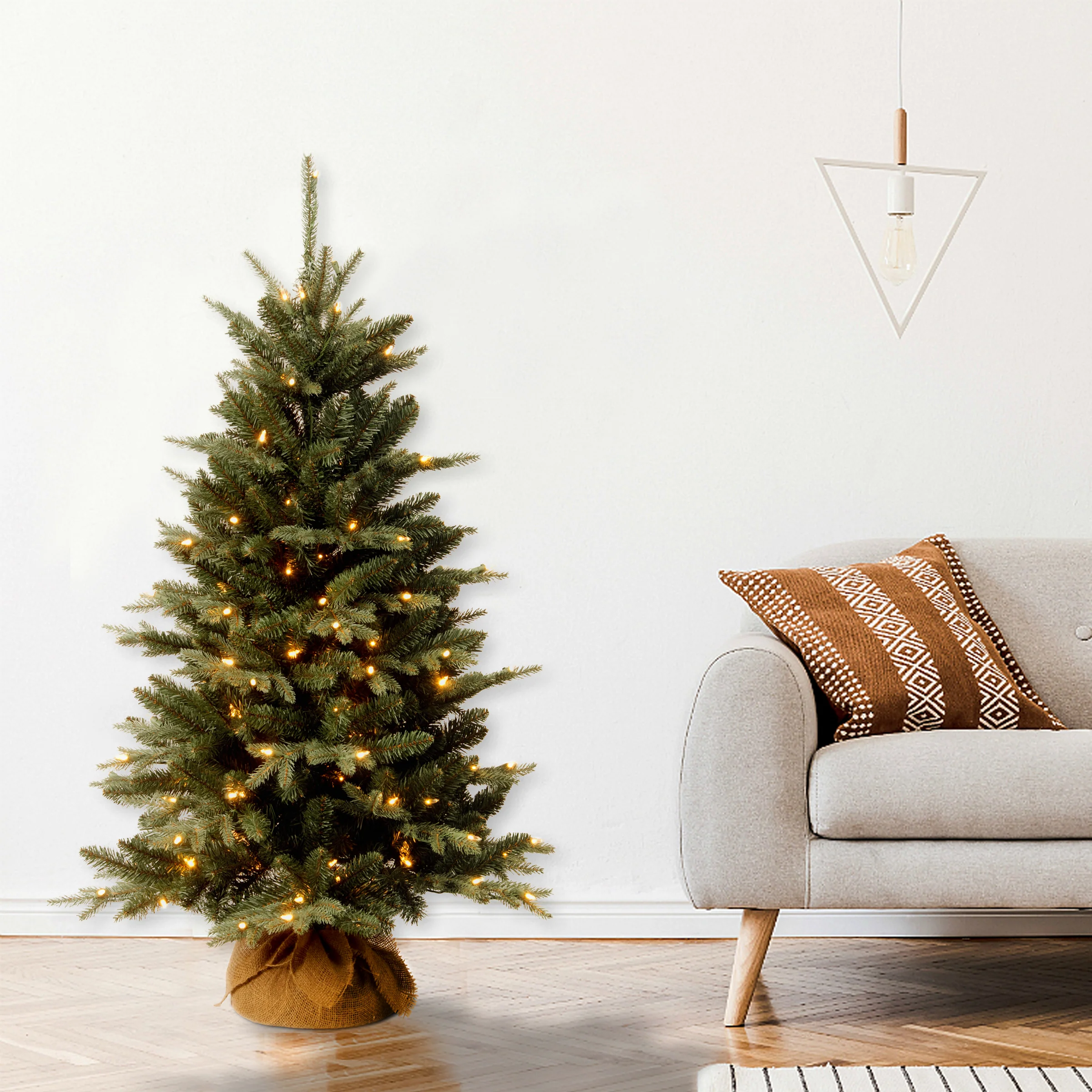 4 ft. Pre-Lit Everyday Collection Tree with Clear Lights, Plug-In - Image 8