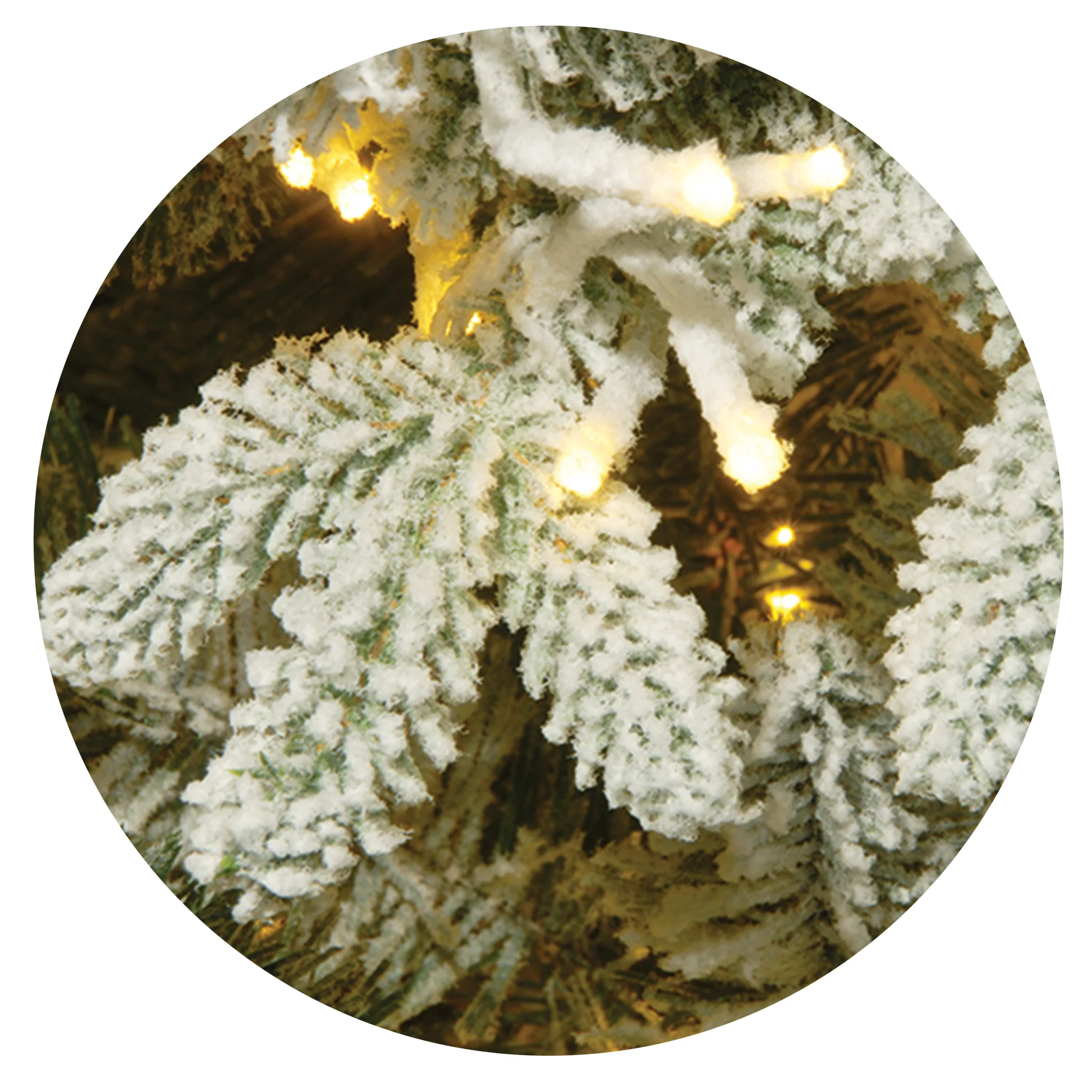 4 ft. Pre-Lit Iceland Fir Tree with Clear Lights, Plug-In - Image 3