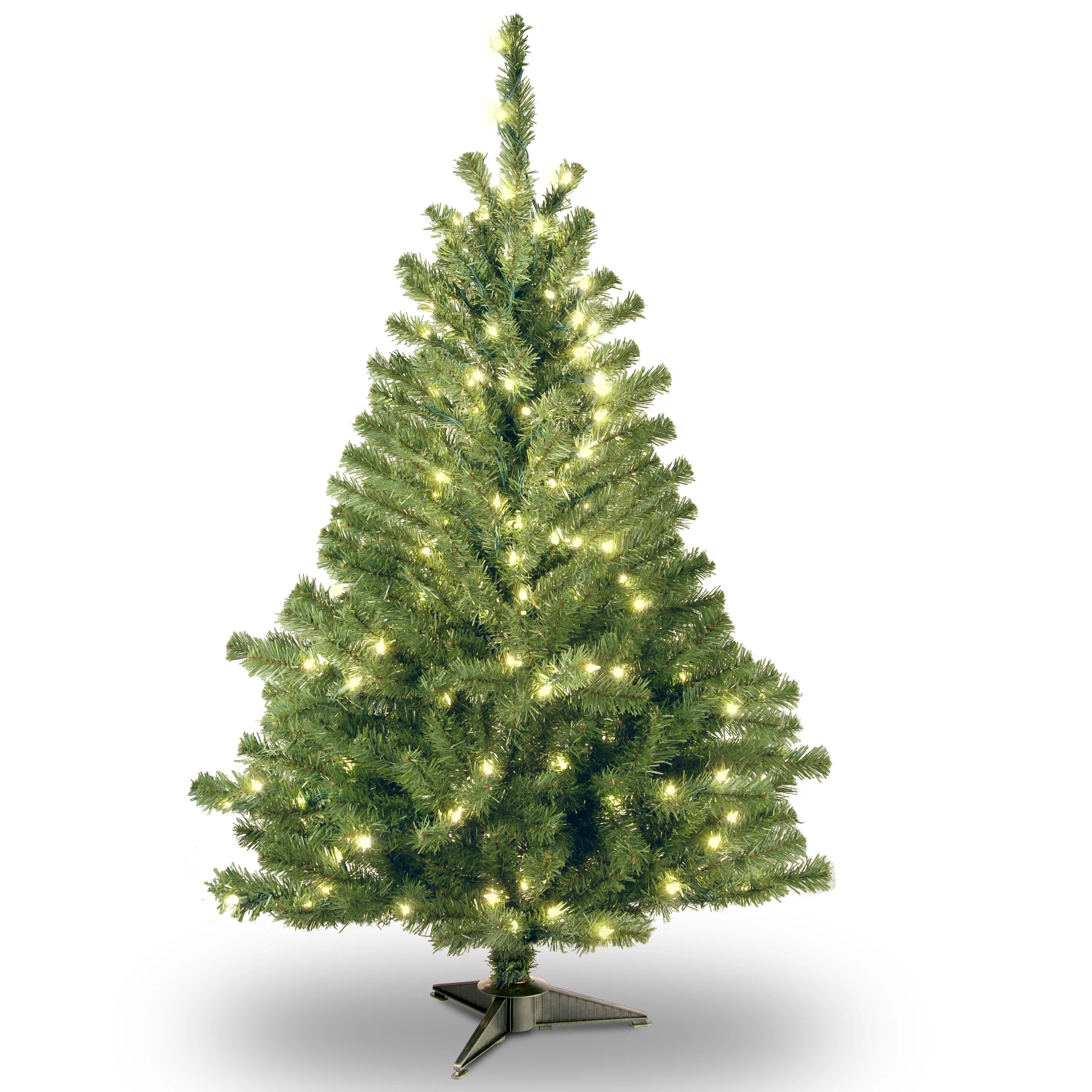 4 ft. Pre-Lit Kincaid Spruce Tree with Clear Lights, Plug-In - Image 6
